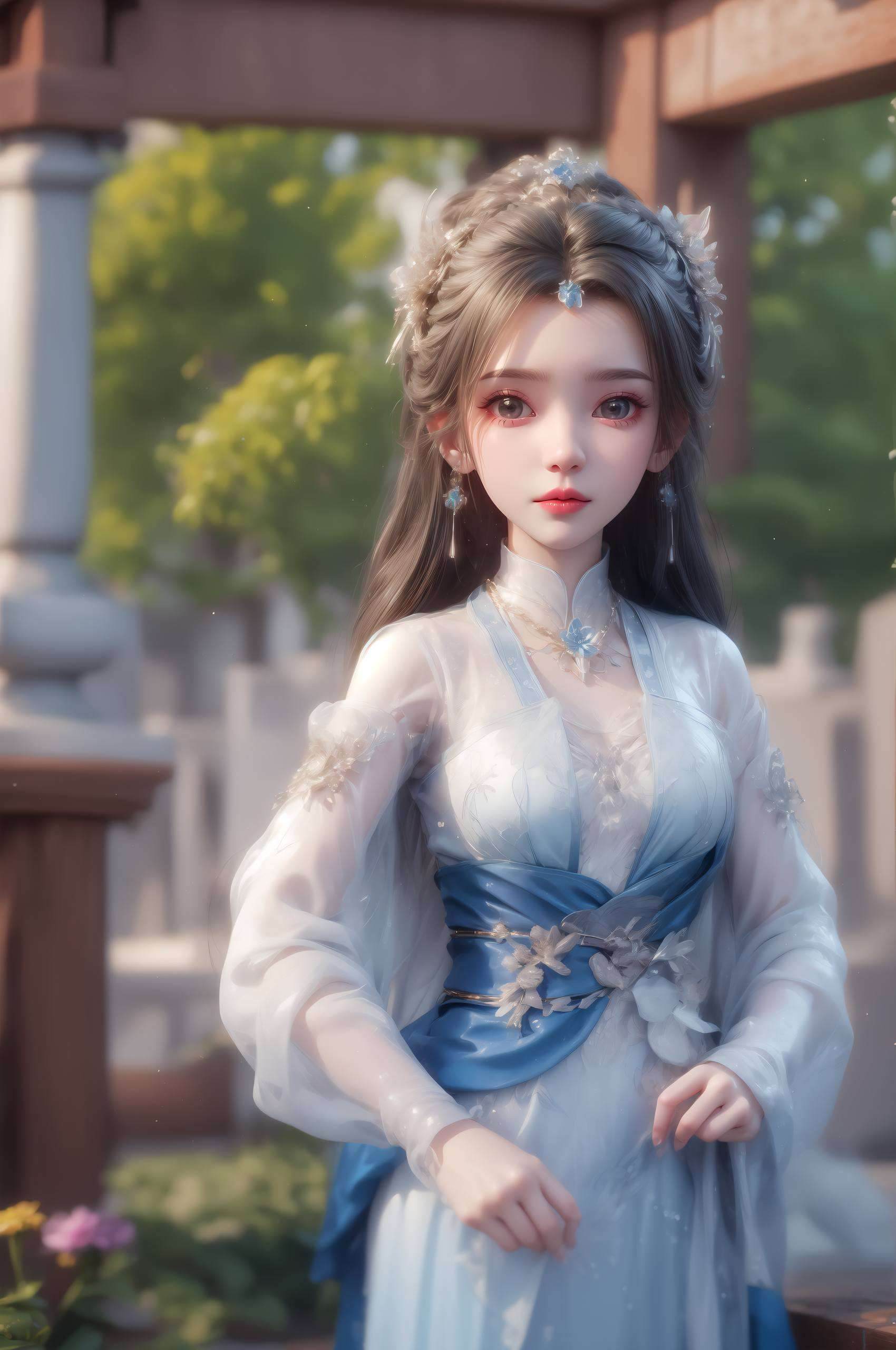 ai美女壁纸李慕婉高清美图