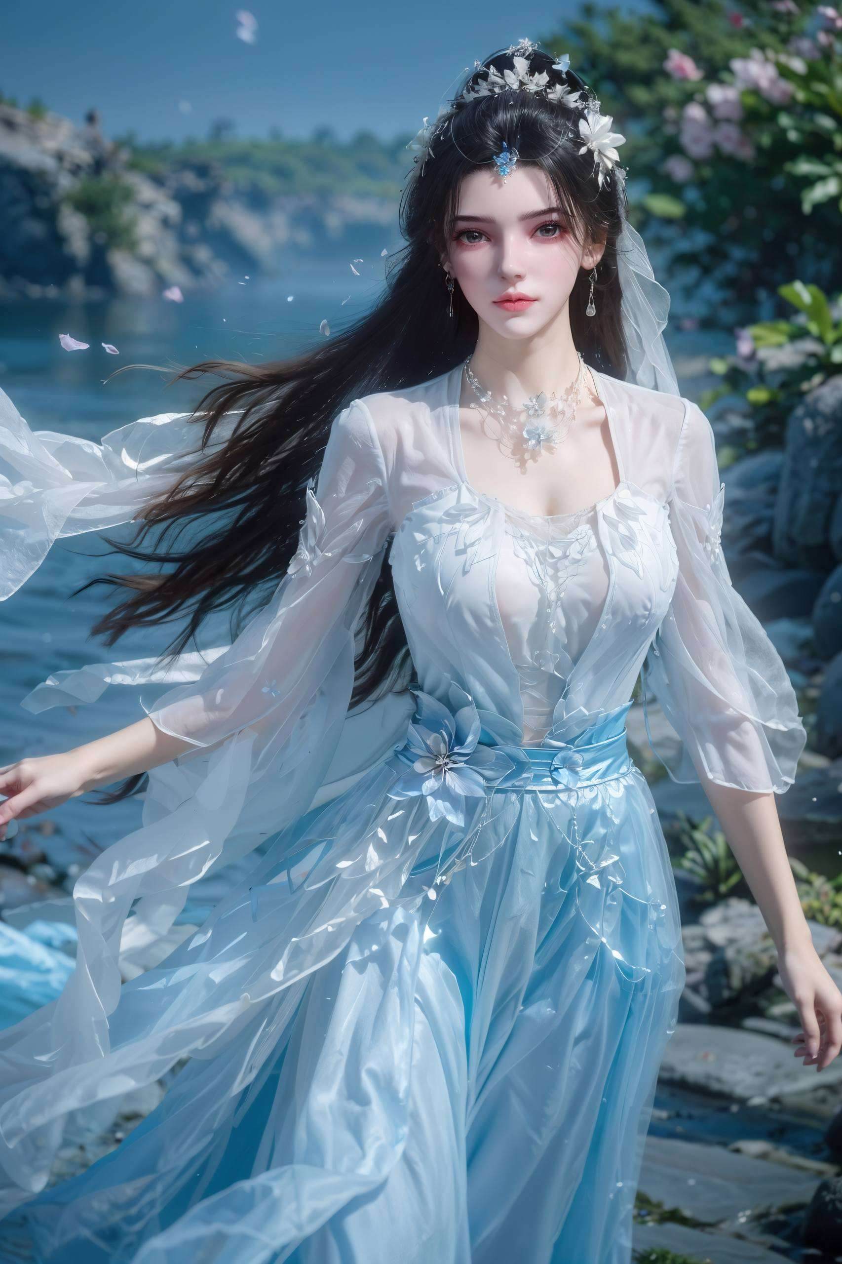李慕婉AI绘图壁纸高清美图