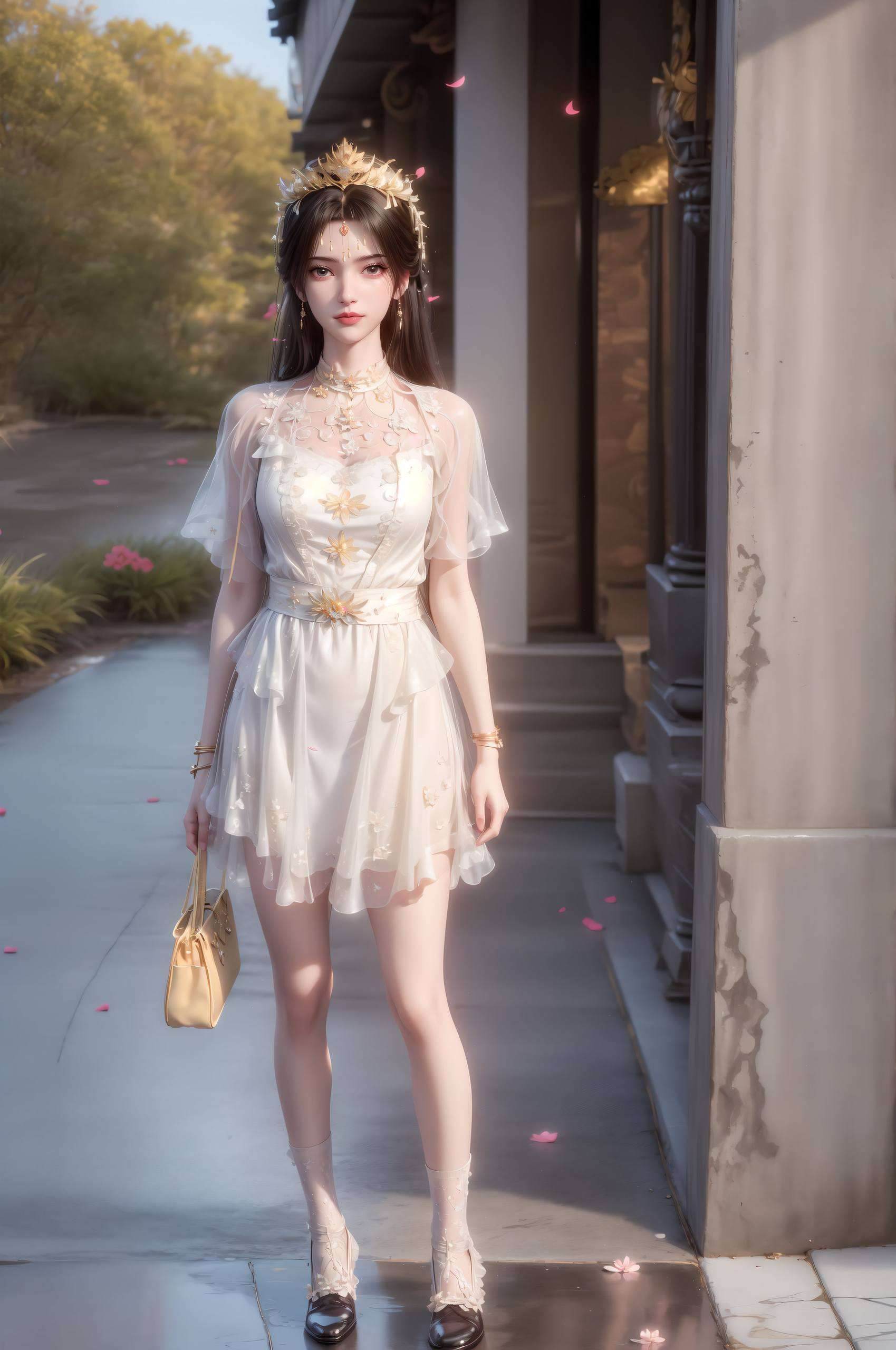 李慕婉AI换装壁纸高清美图