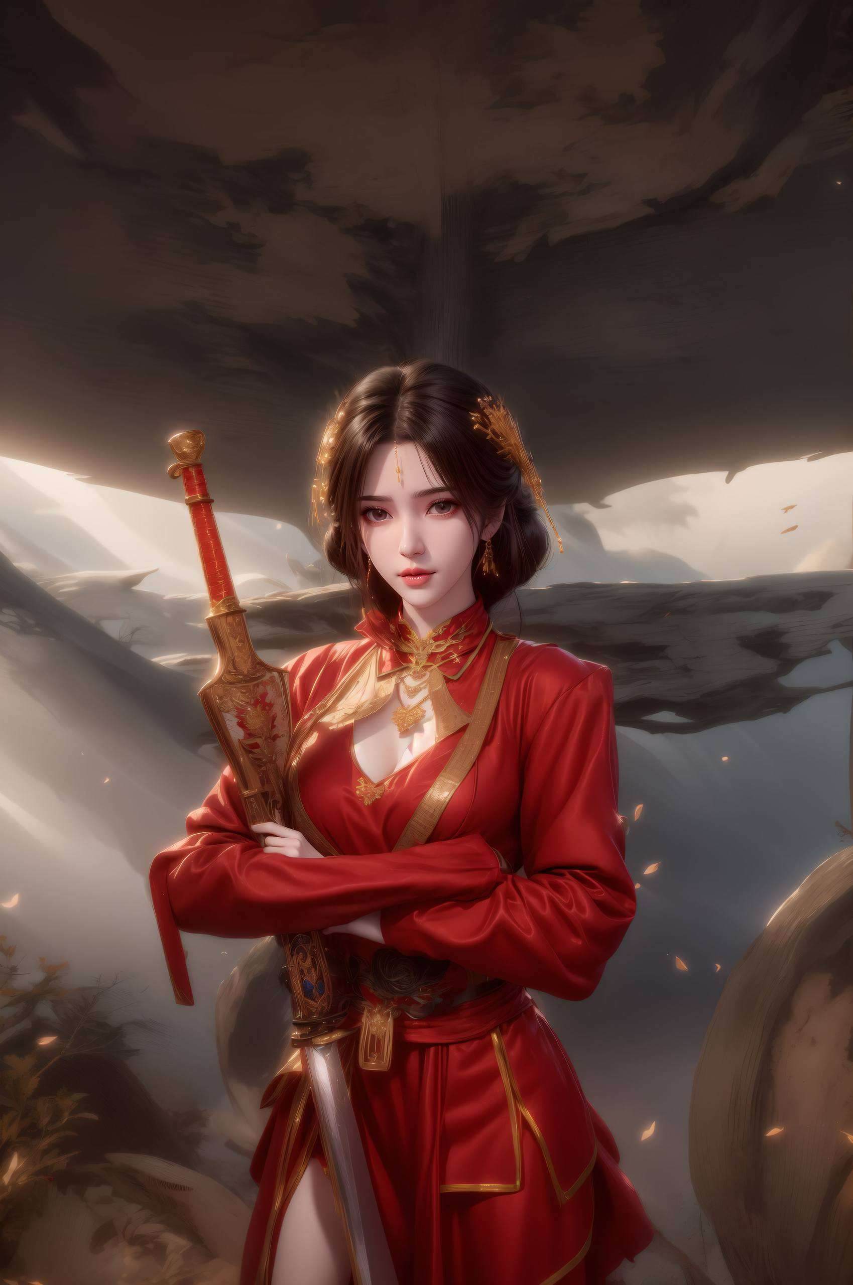 王林和李慕婉合照壁纸高清美图