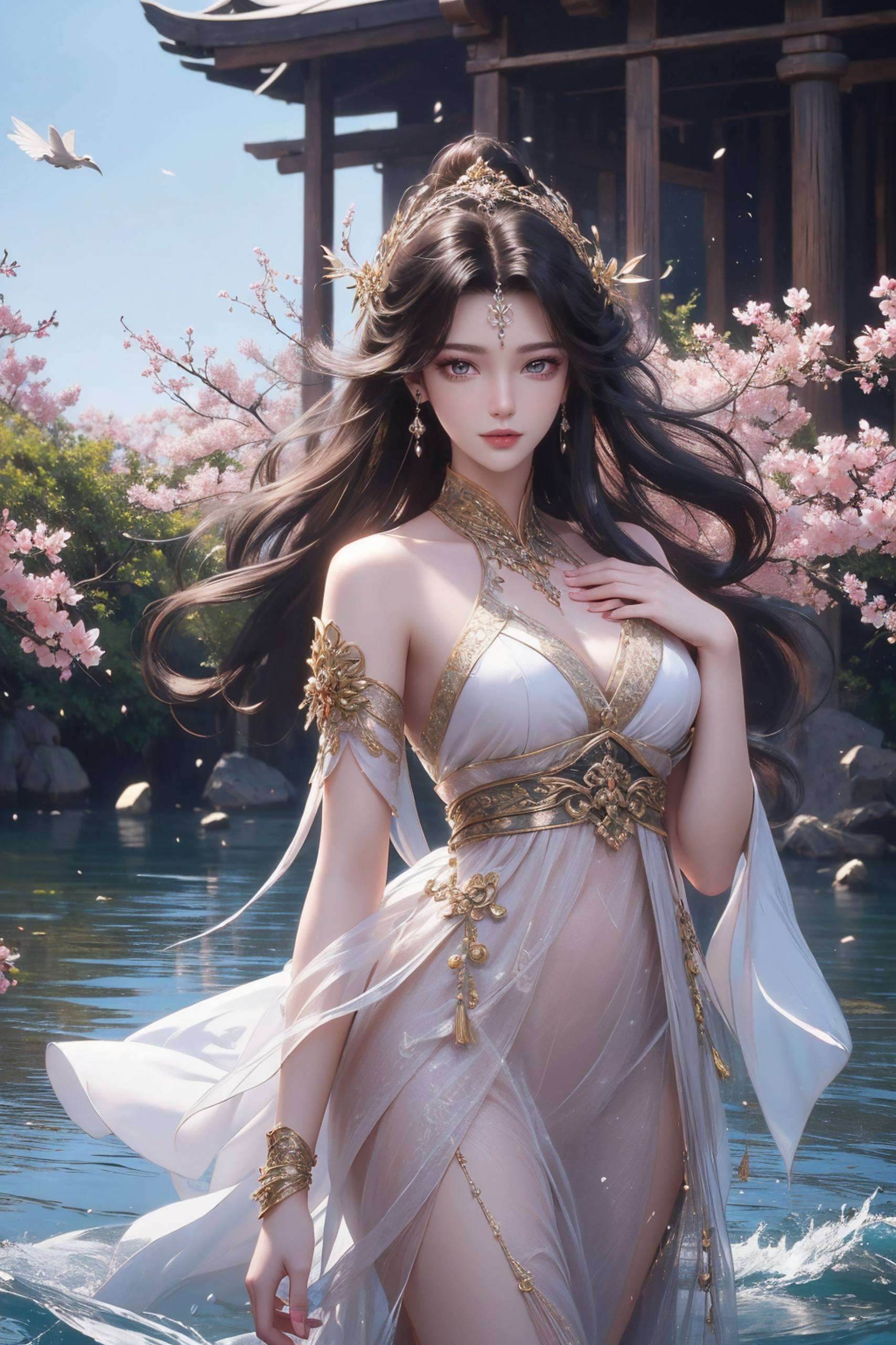 仙逆周紫虹壁纸相框高清美图