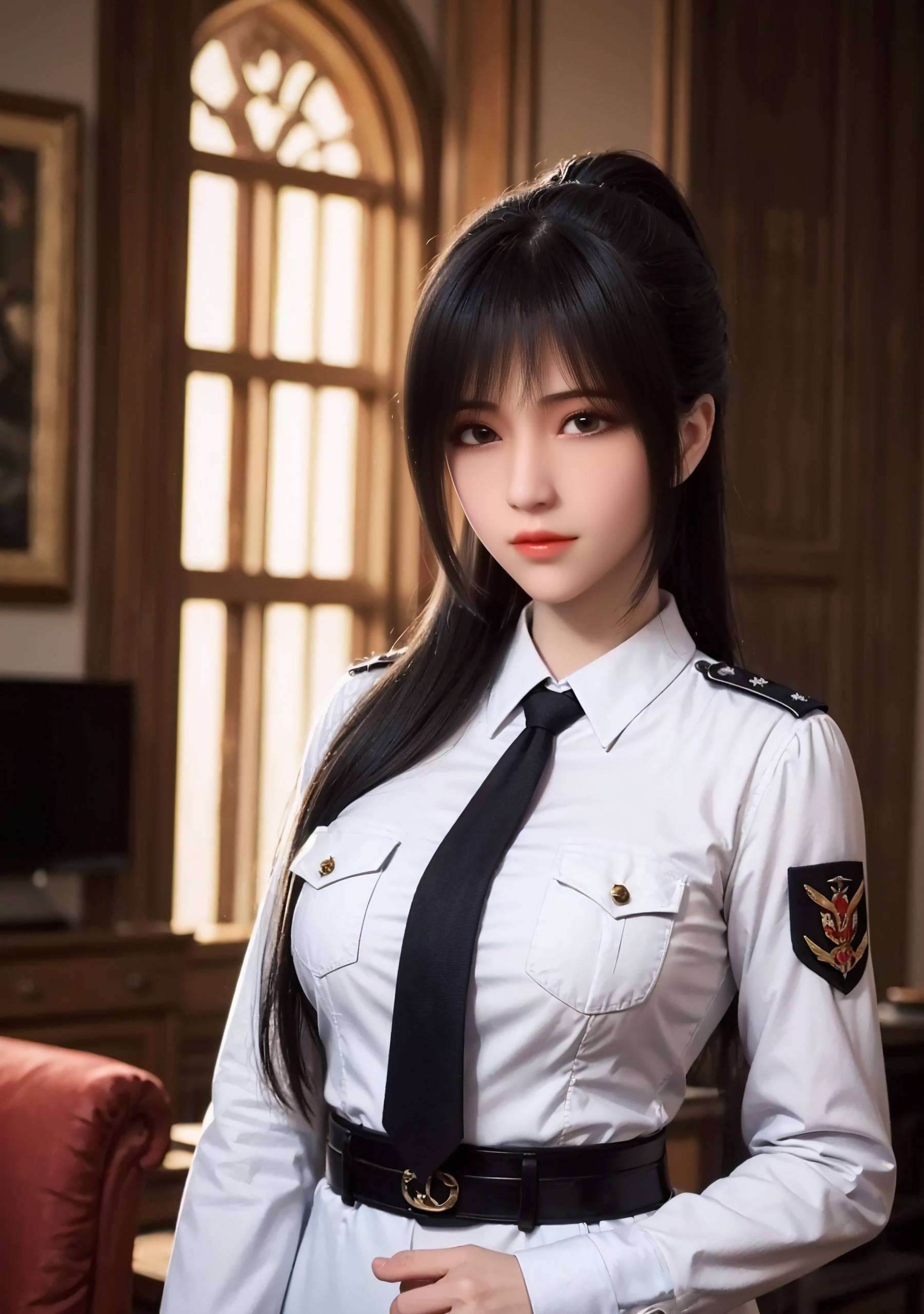 雄兵连琪琳大长腿图片壁纸可爱高清美图