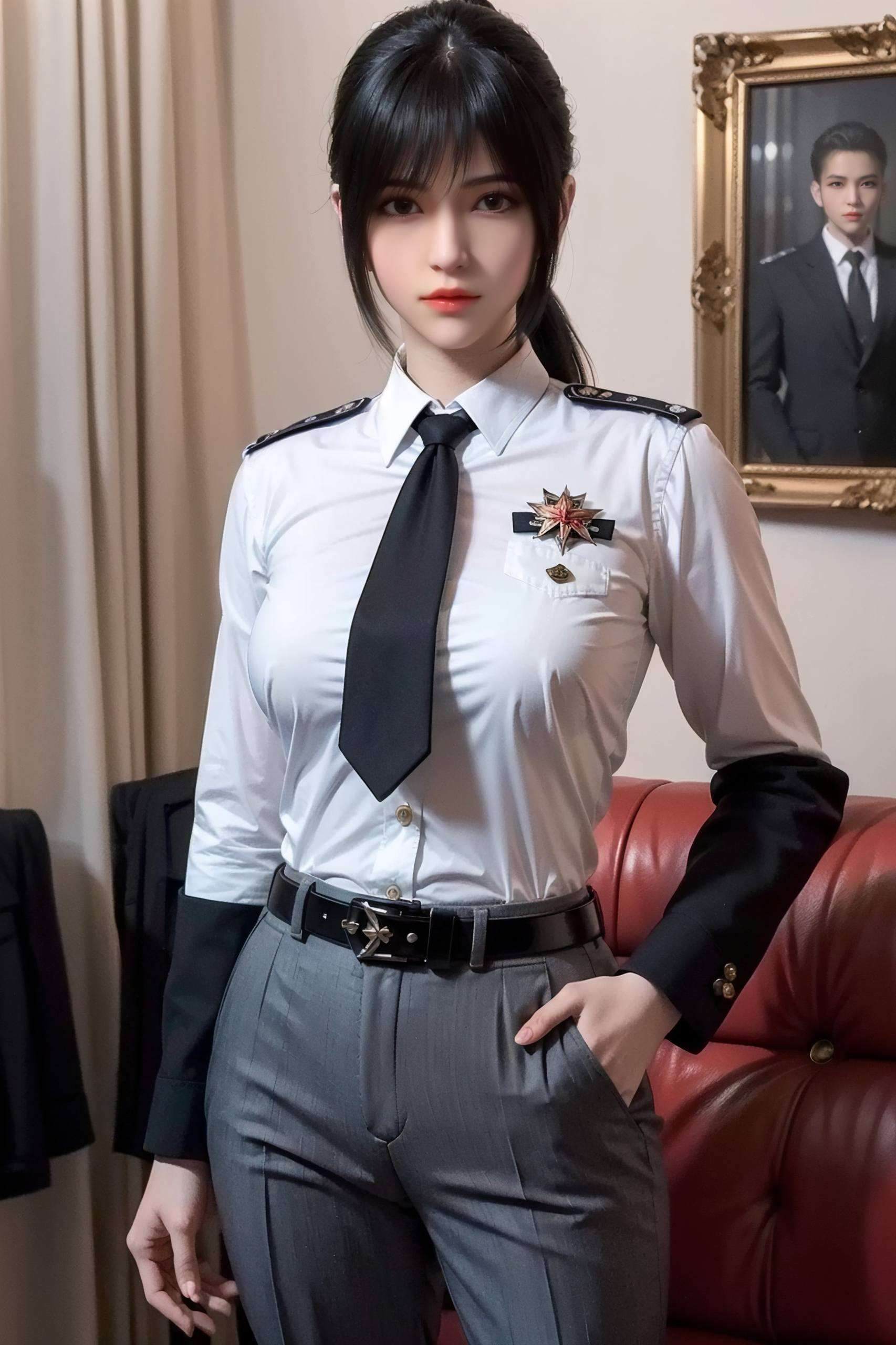 国漫女主高清壁纸雄兵连琪琳高清美图