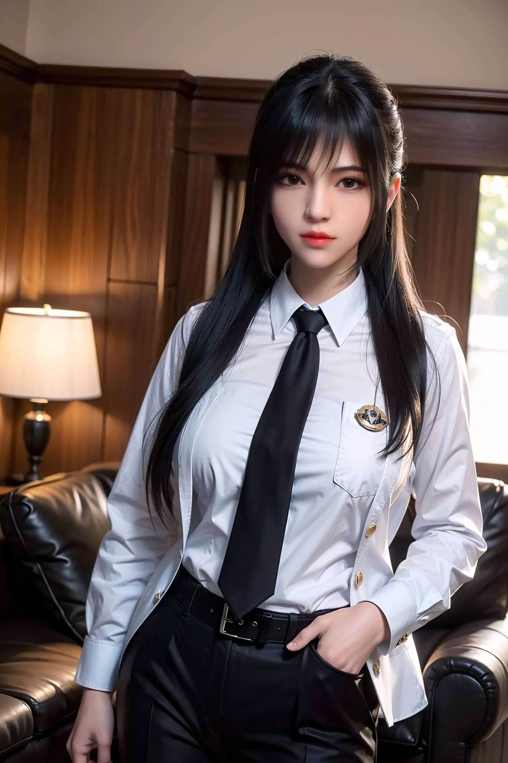 雄兵连女警琪琳壁纸高清美图