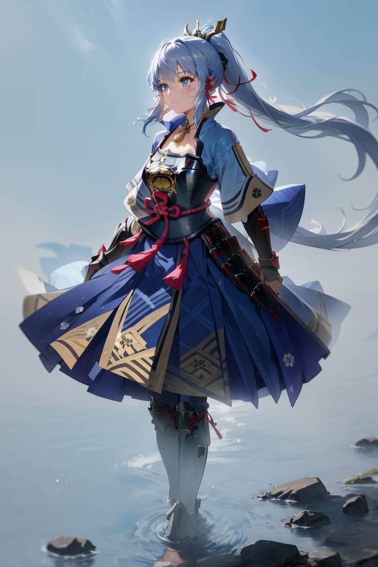 横屏壁纸神里凌华cos高清美图