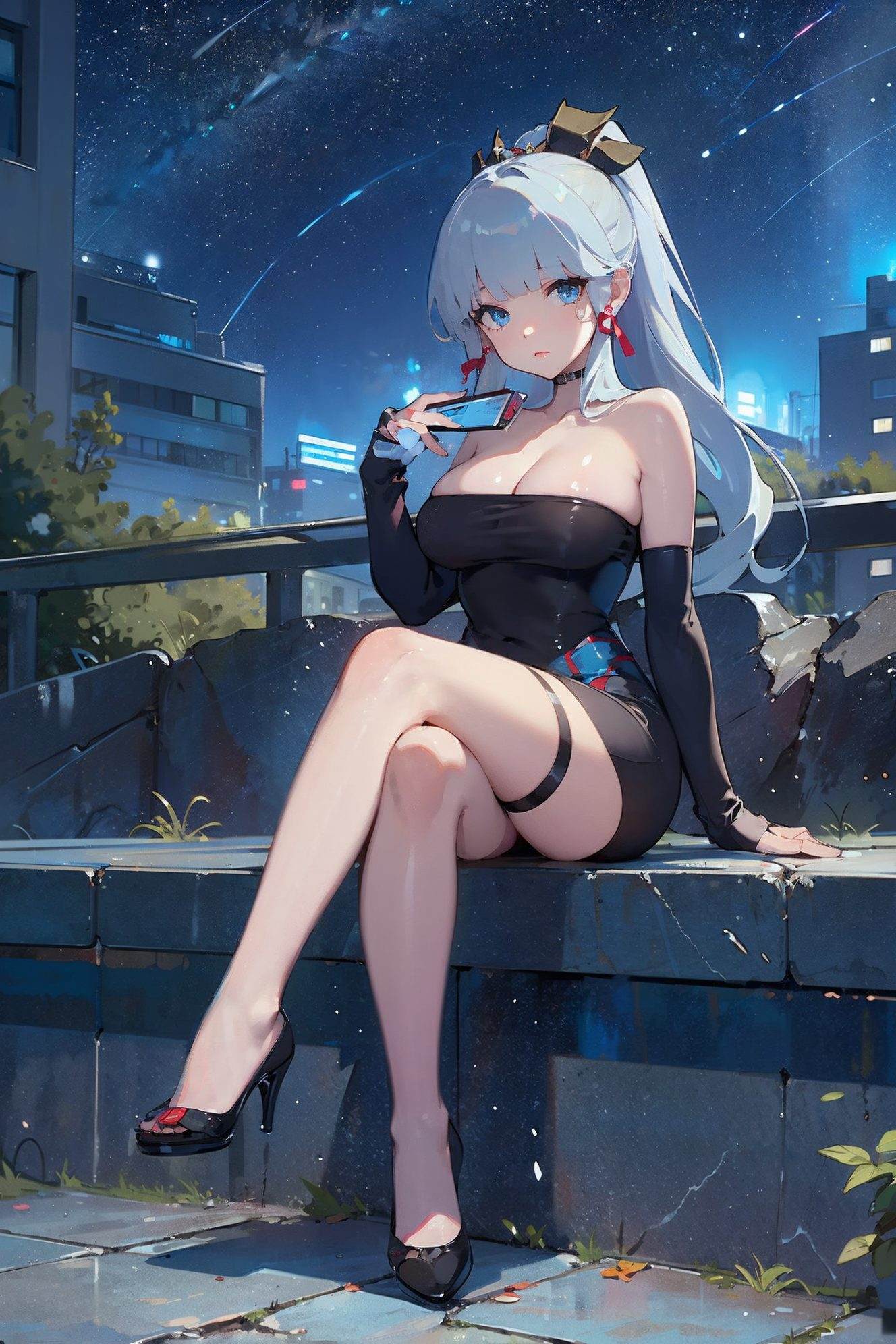 手机壁纸神里凌华高清美图