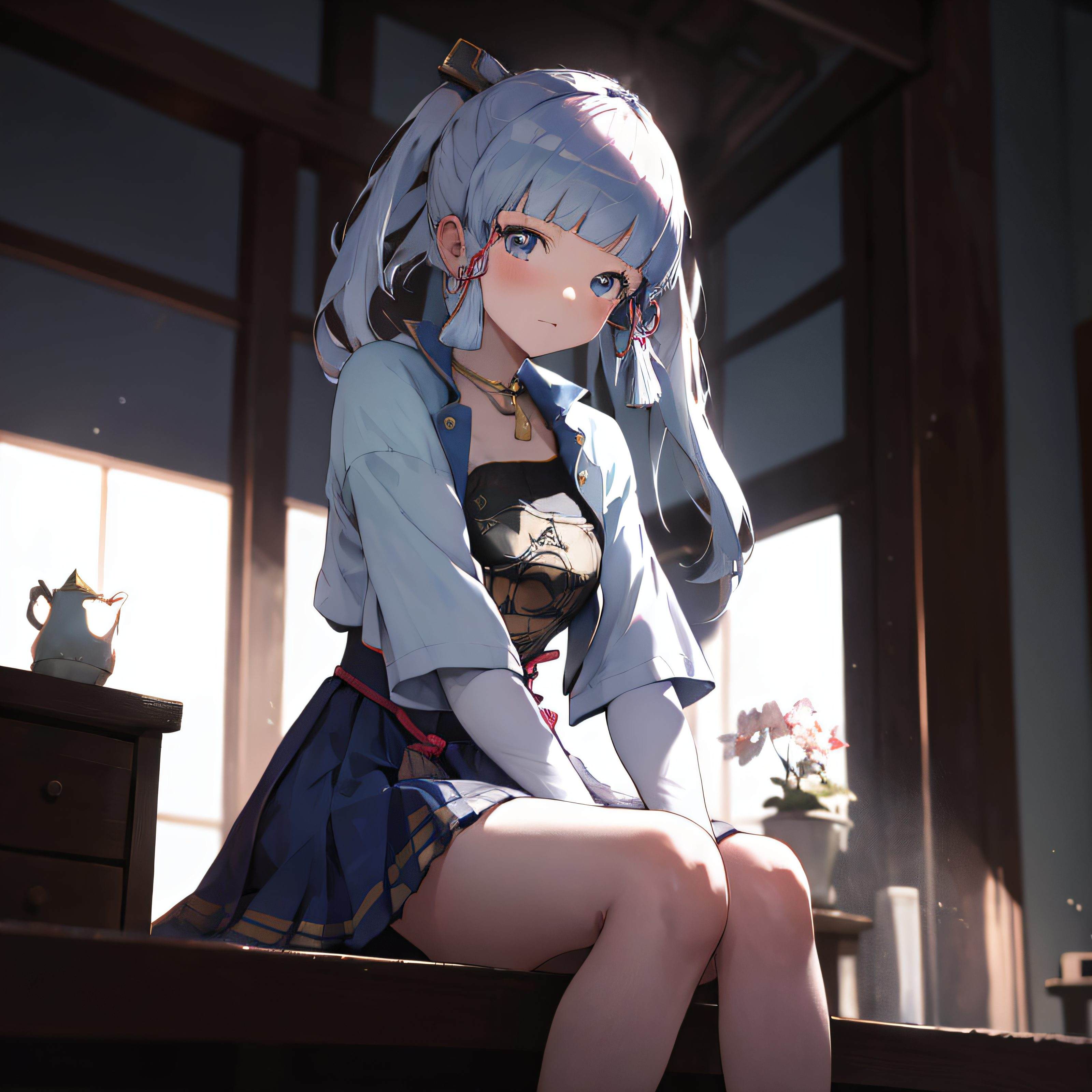 原神神里凌华黄色壁纸高清美图