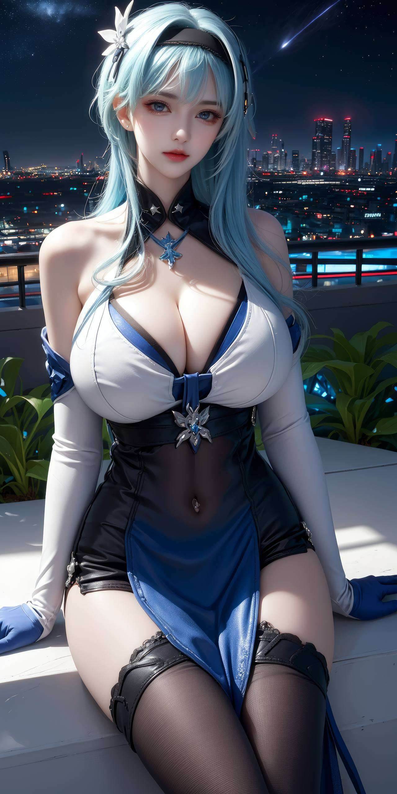 原神优菈透视壁纸文件包高清美图