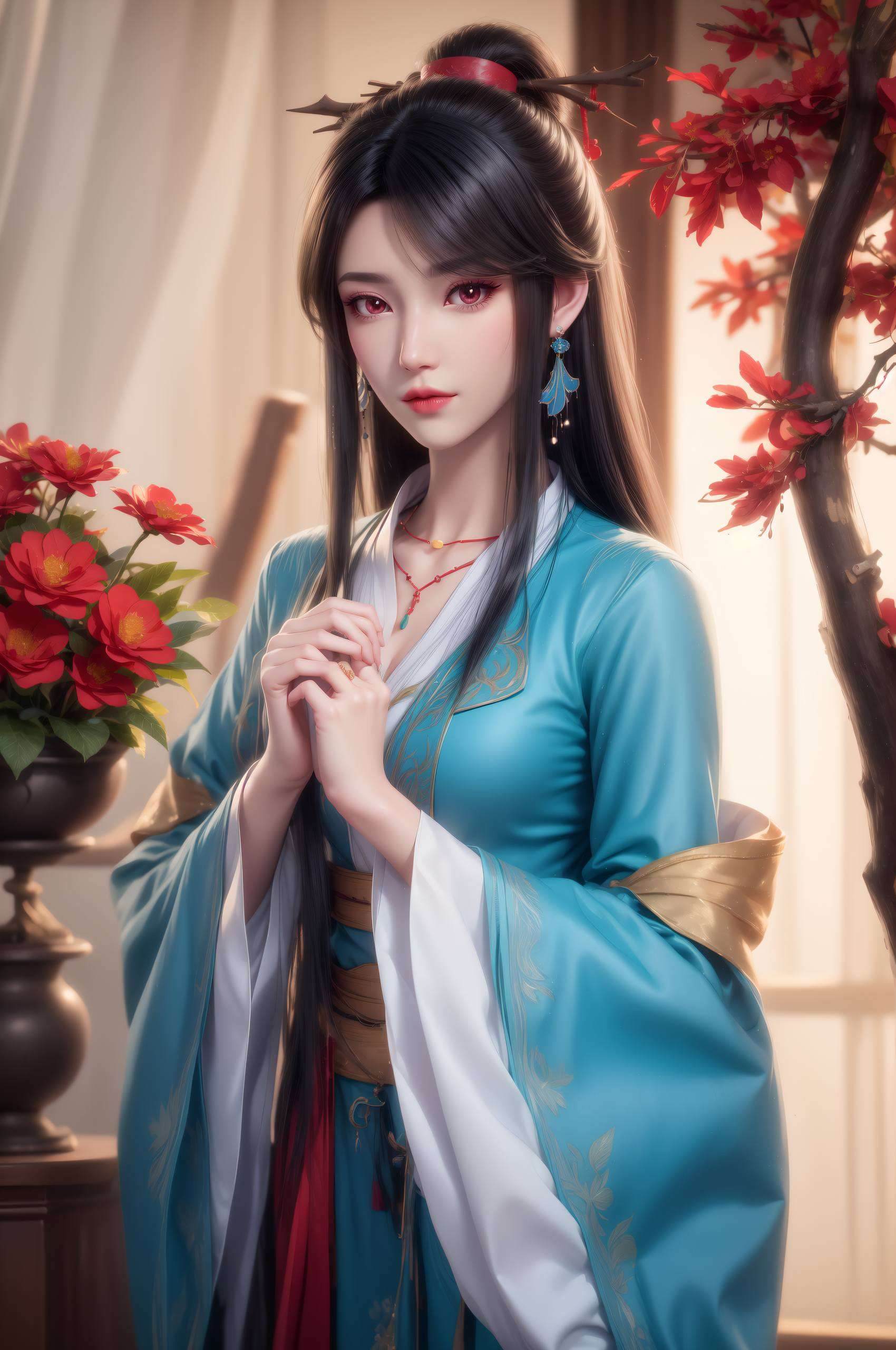 夭夭图片元尊壁纸海报高清美图