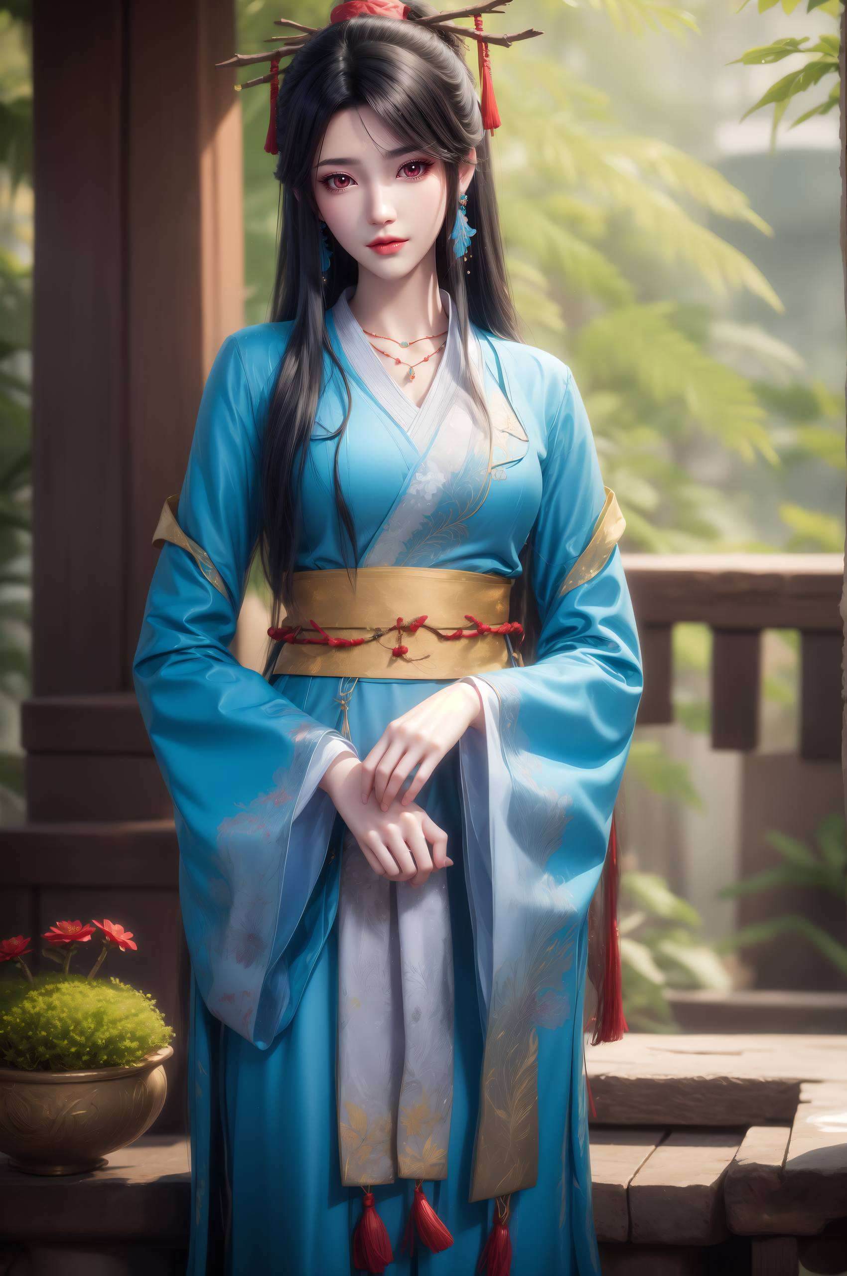元尊武瑶和夭夭壁纸高清美图