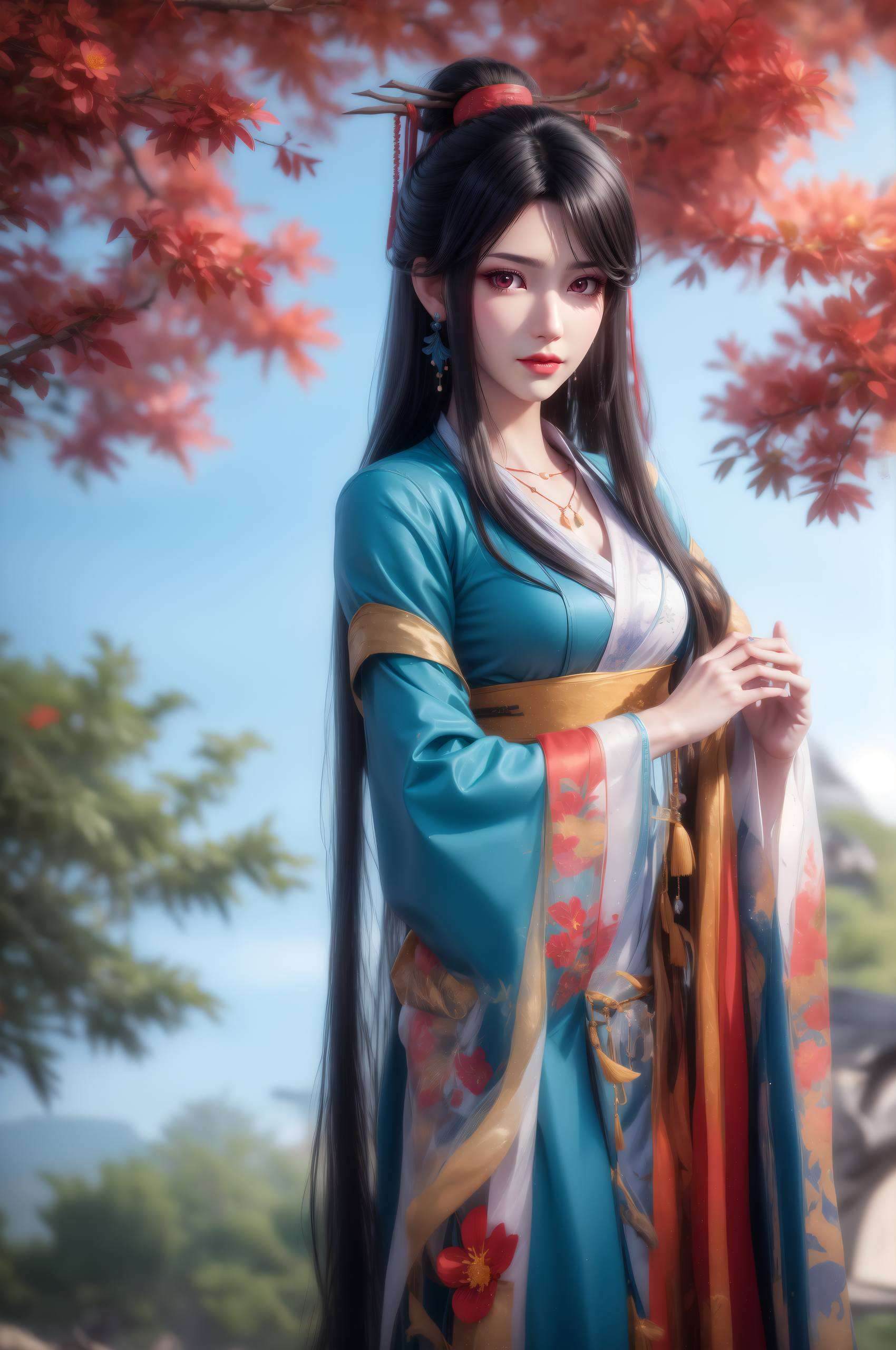 元尊夭夭无水印壁纸高清美图