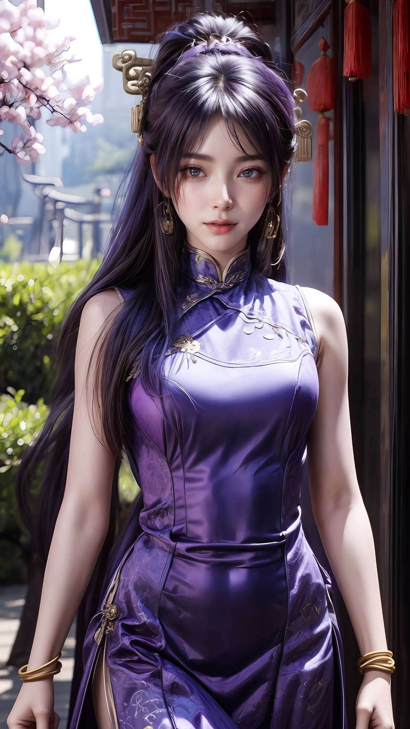 姬紫月高清手机壁纸高清美图
