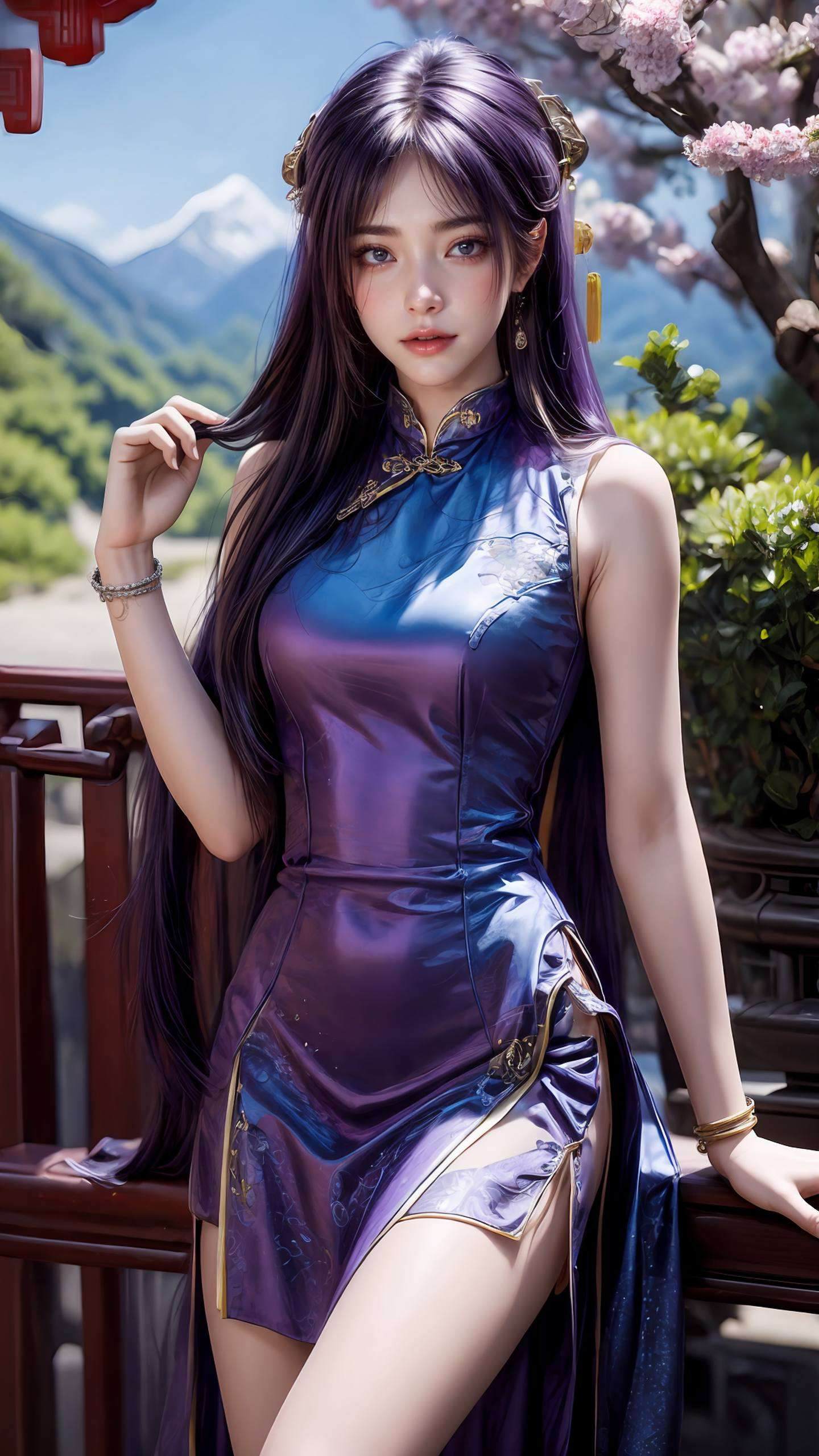 遮天叶凡姬紫月壁纸高清美图