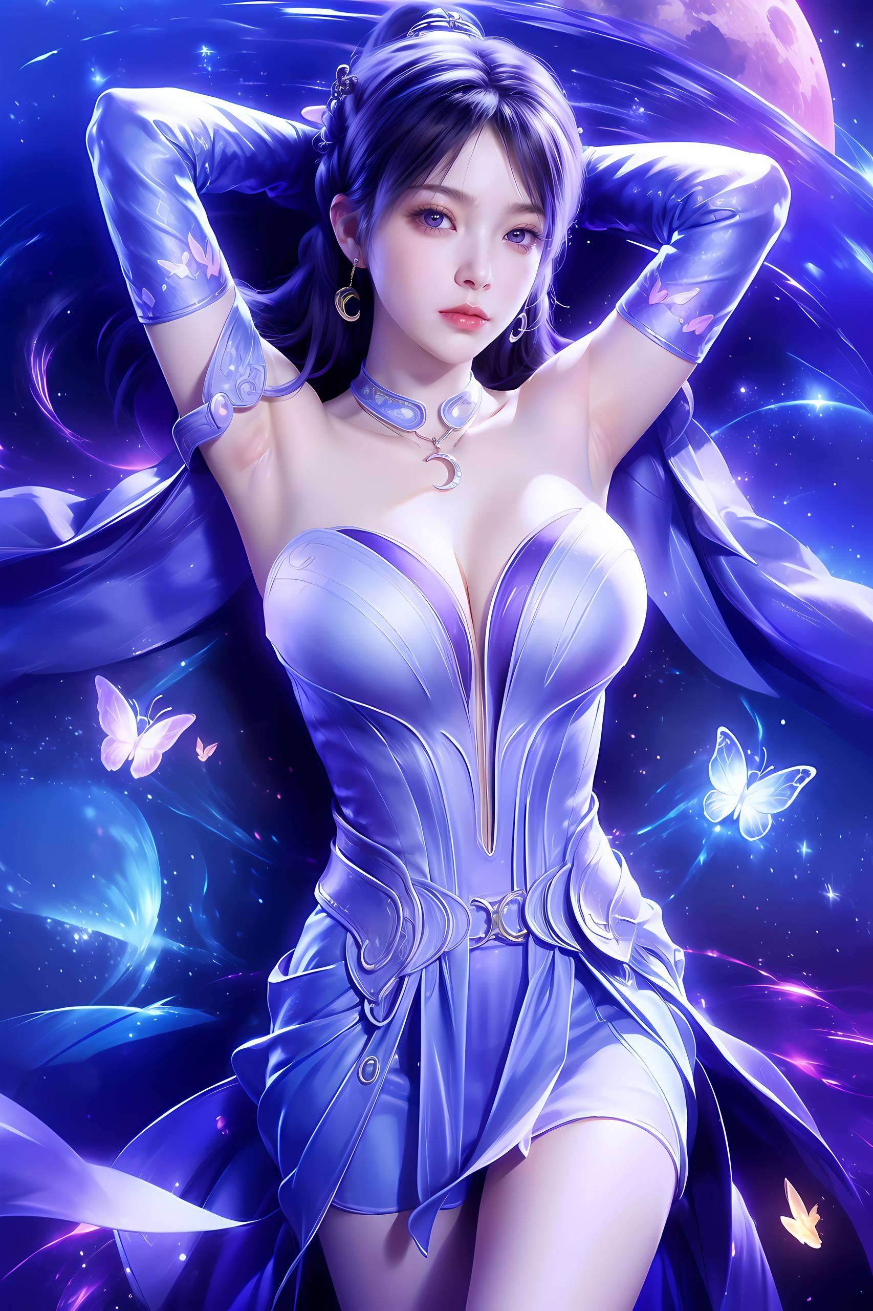 姬紫月视觉壁纸高清无水印高清美图