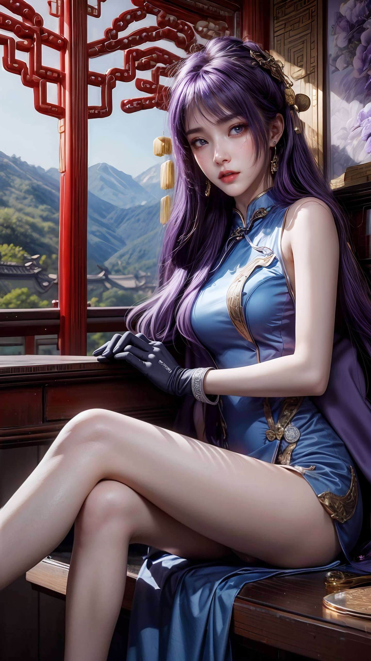 姬紫月壁纸ipad超清4k高清美图