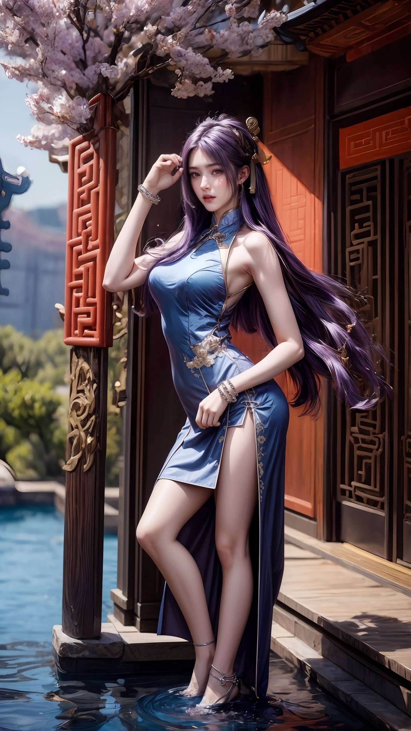 手机壁纸超清4k姬紫月高清美图