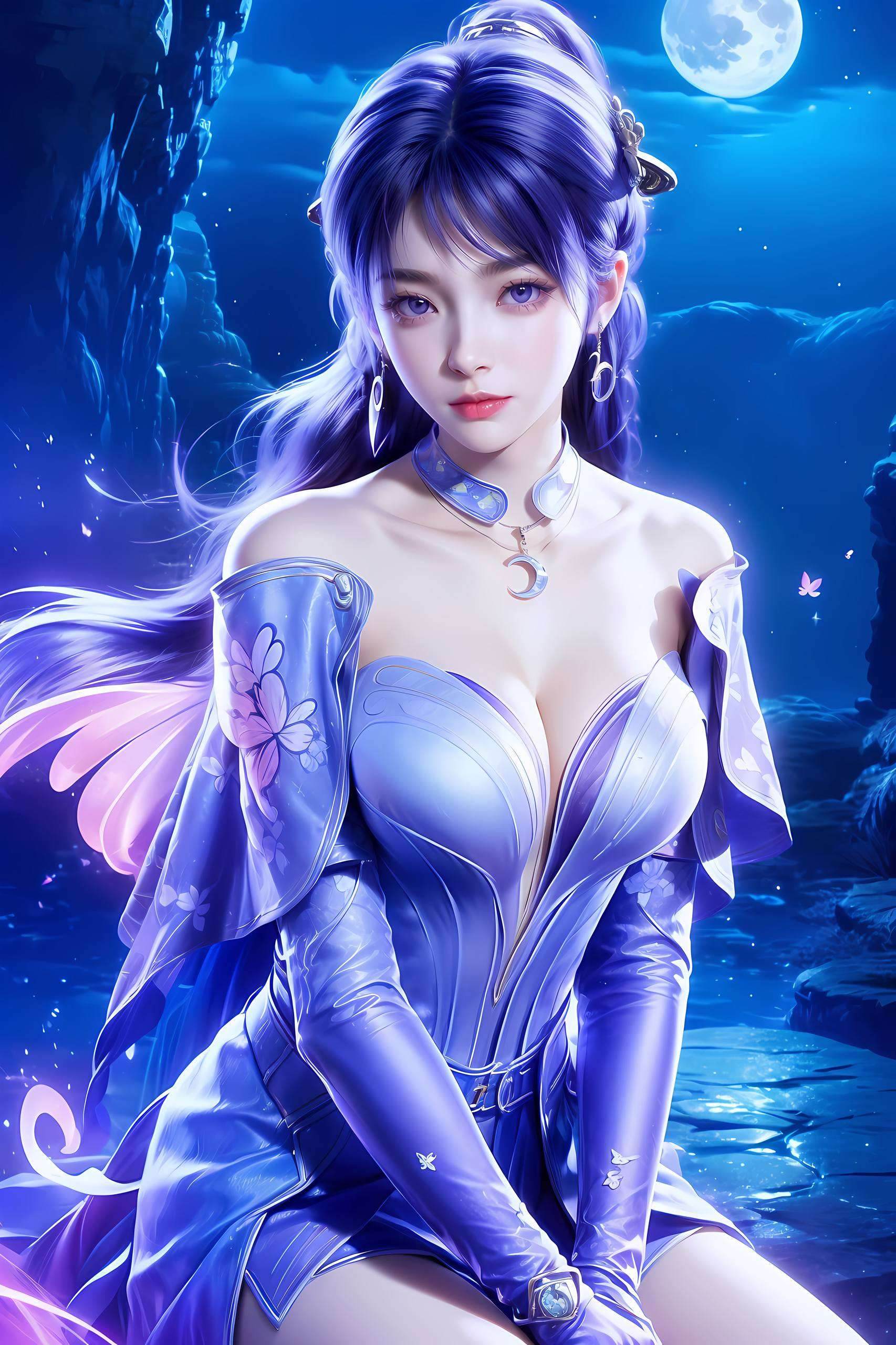 壁纸姬紫月动态高清美图