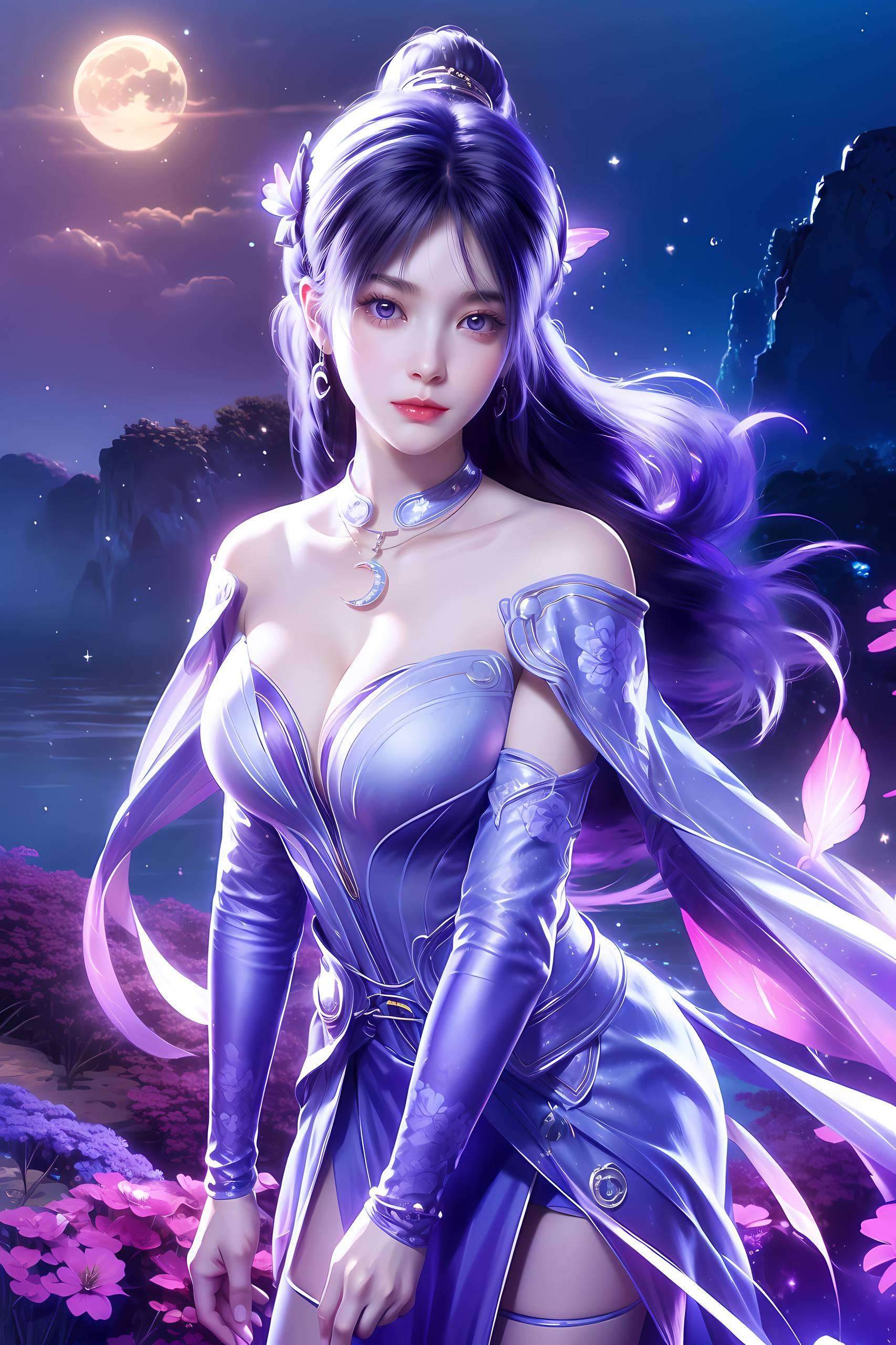 姬紫月最新高清4k壁纸手机高清美图