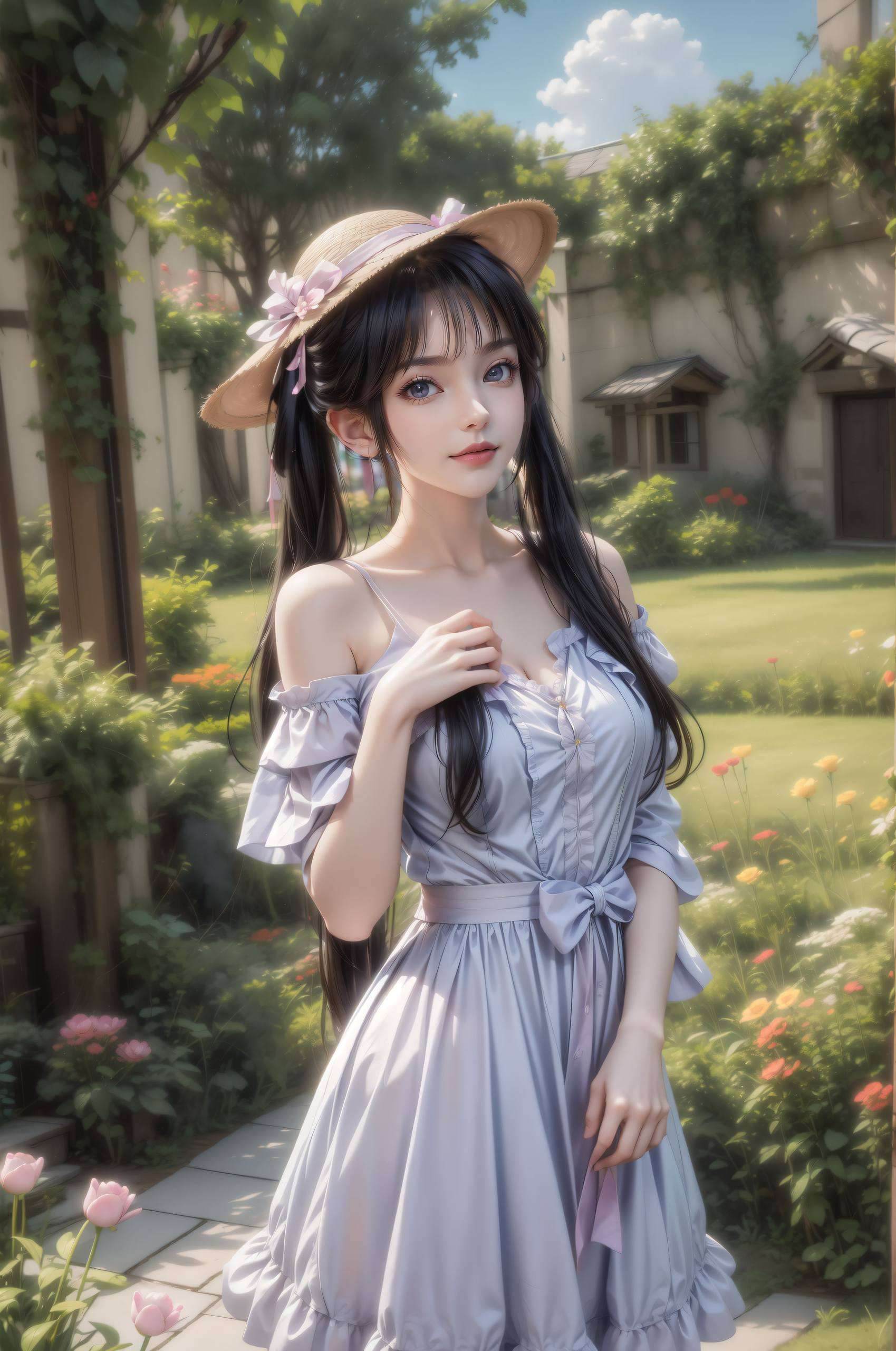碧瑶赵丽颖壁纸夏天高清美图