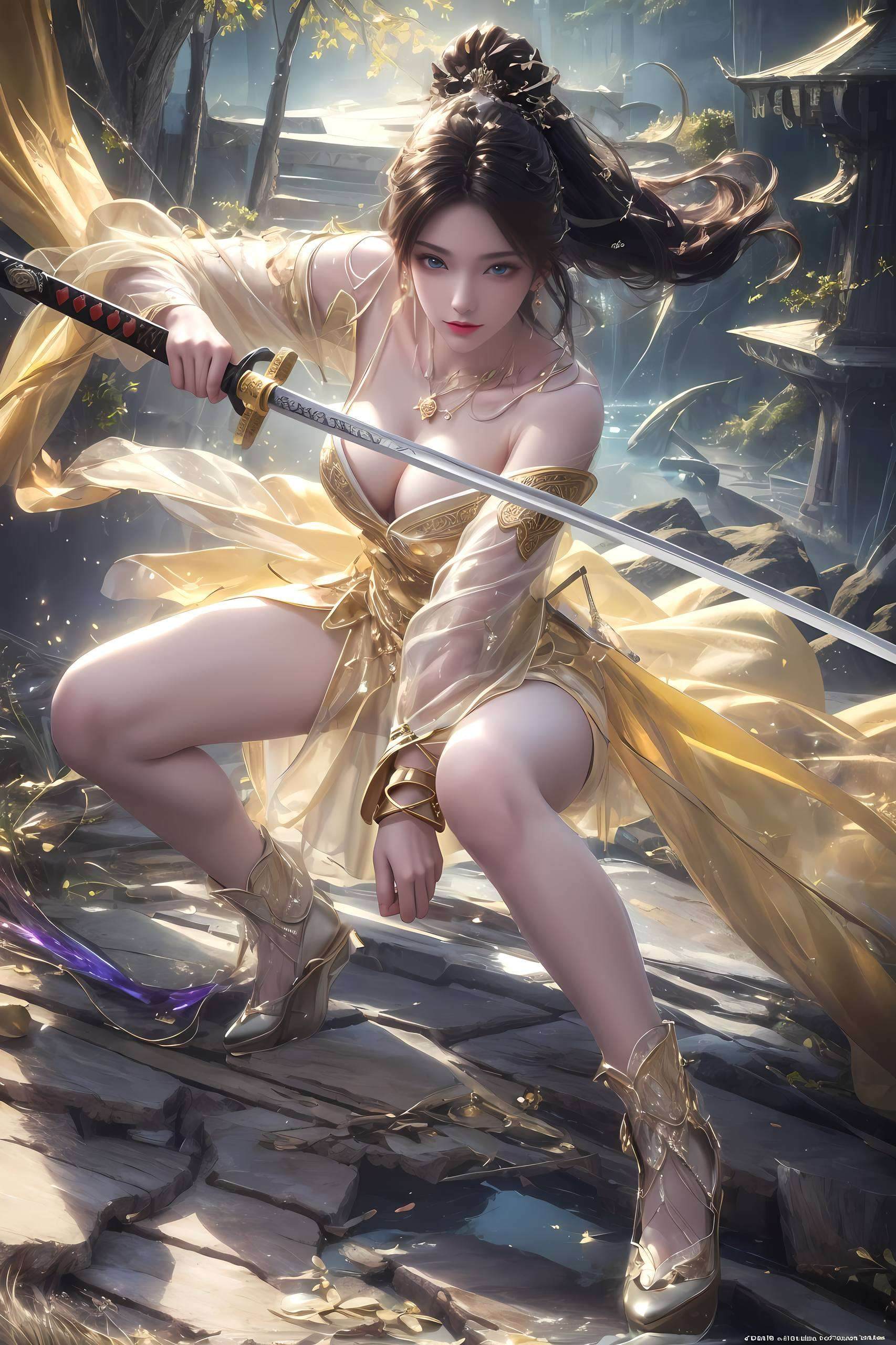 金瓶儿高清壁纸三屏背景图高清美图