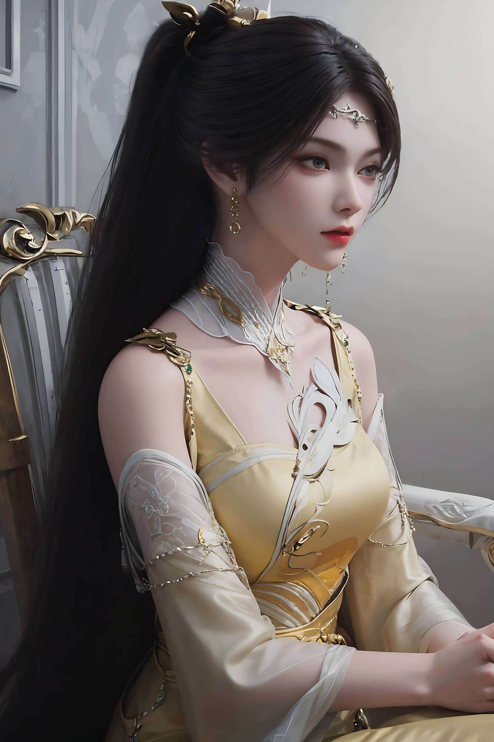 金瓶儿换装壁纸手机图片高清美图