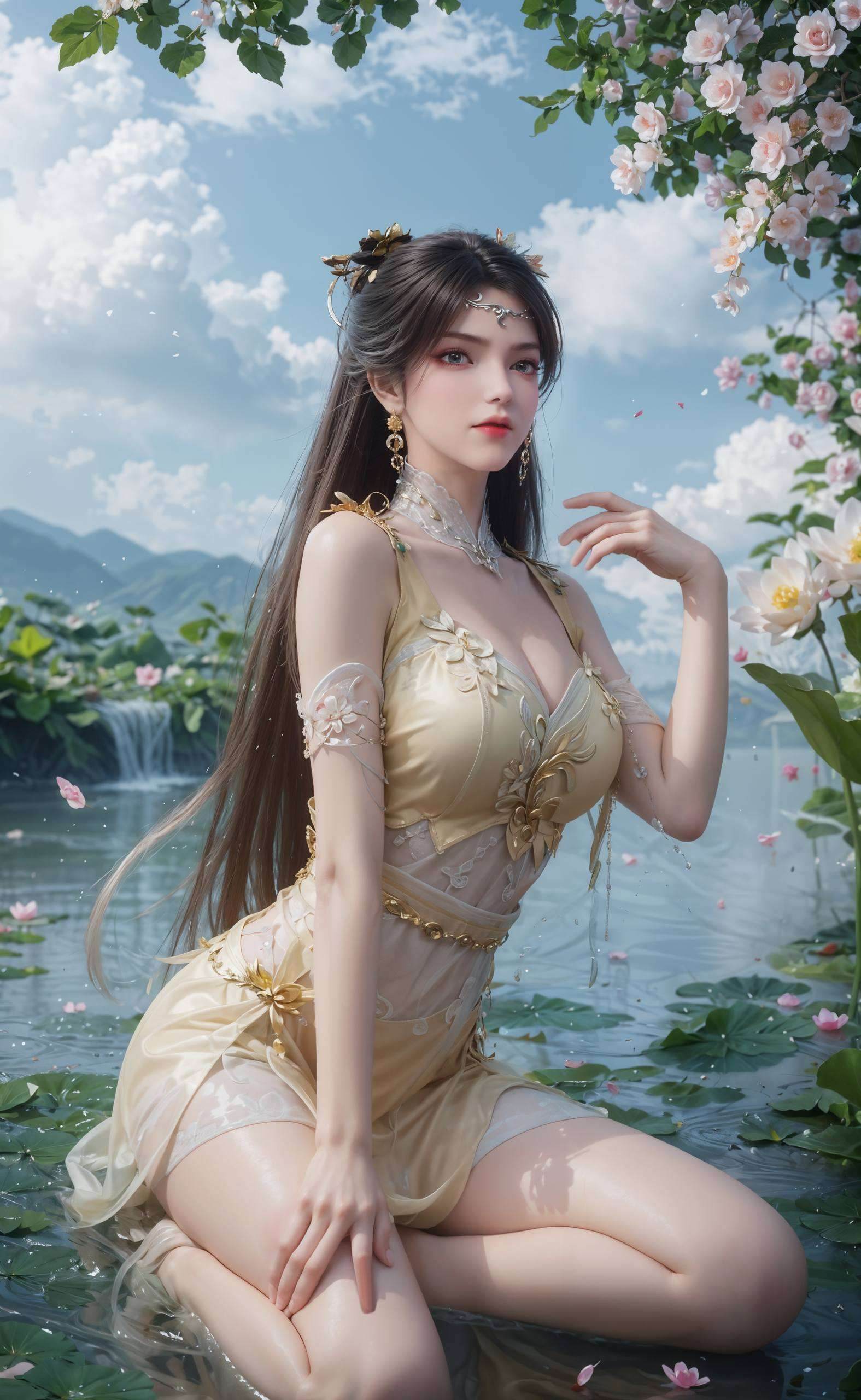 金瓶儿壁纸头像女可爱动漫高清美图