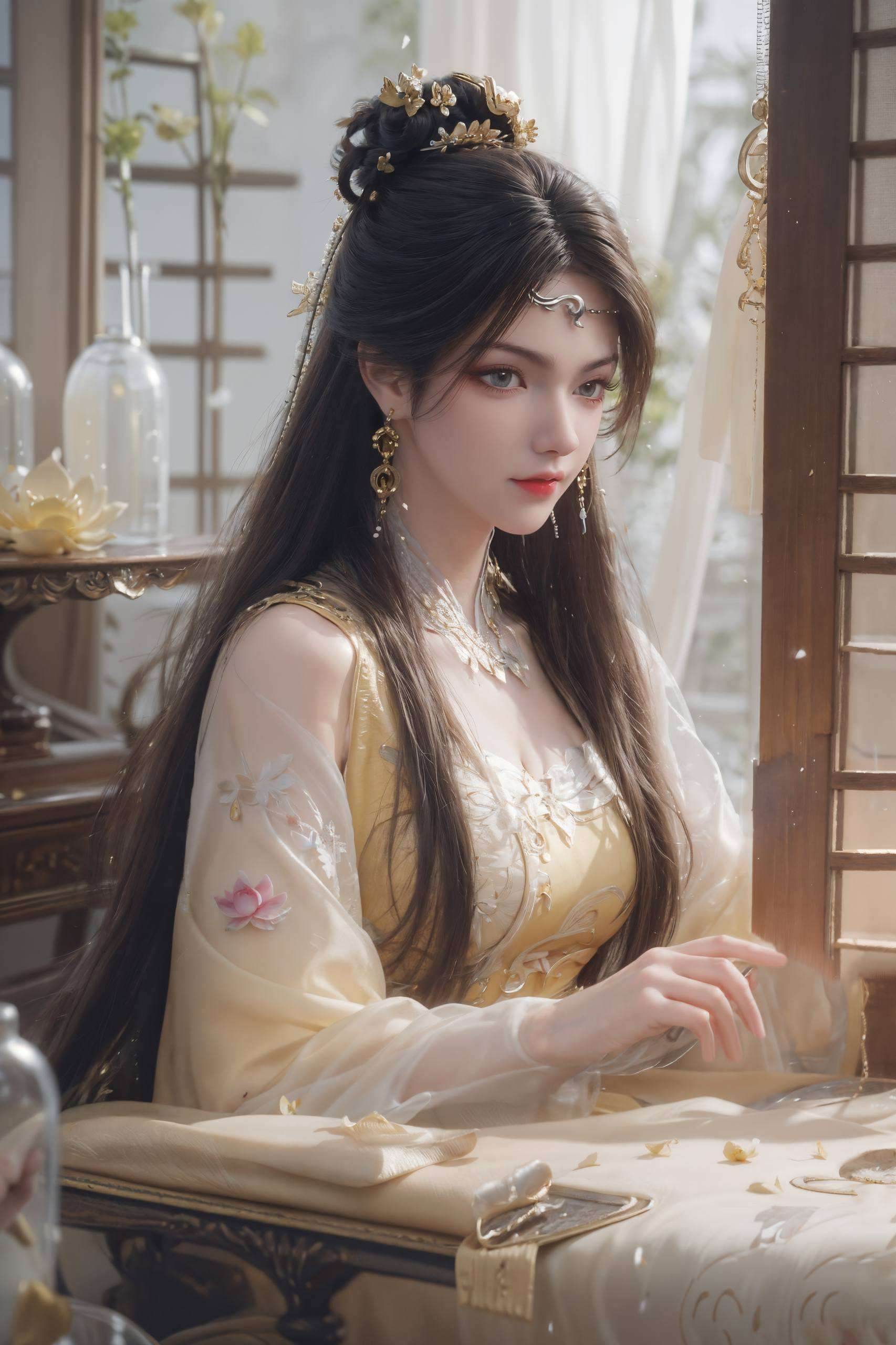 金瓶儿壁纸双屏怎么设置高清美图
