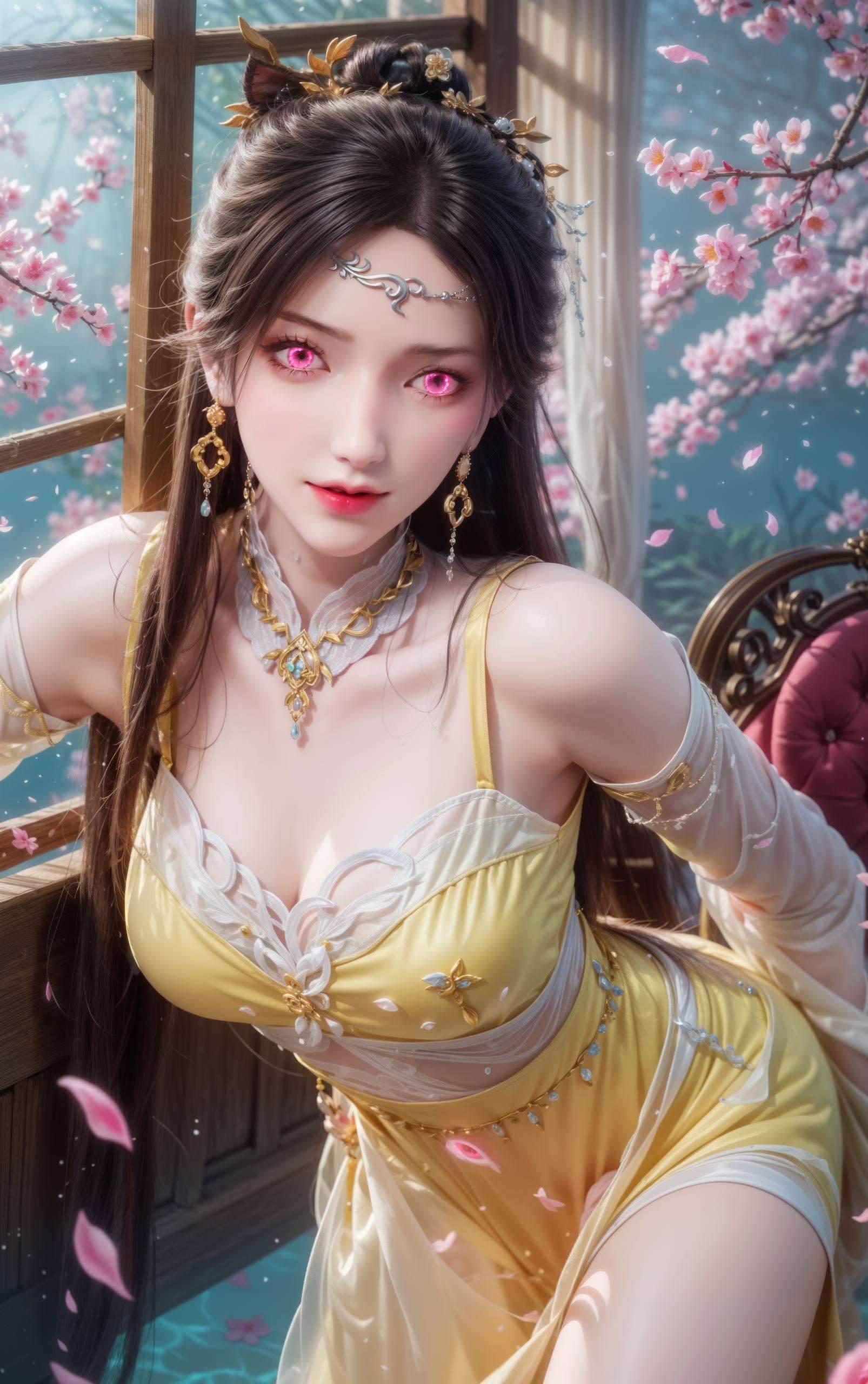 金瓶儿高清壁纸4k全屏高清美图