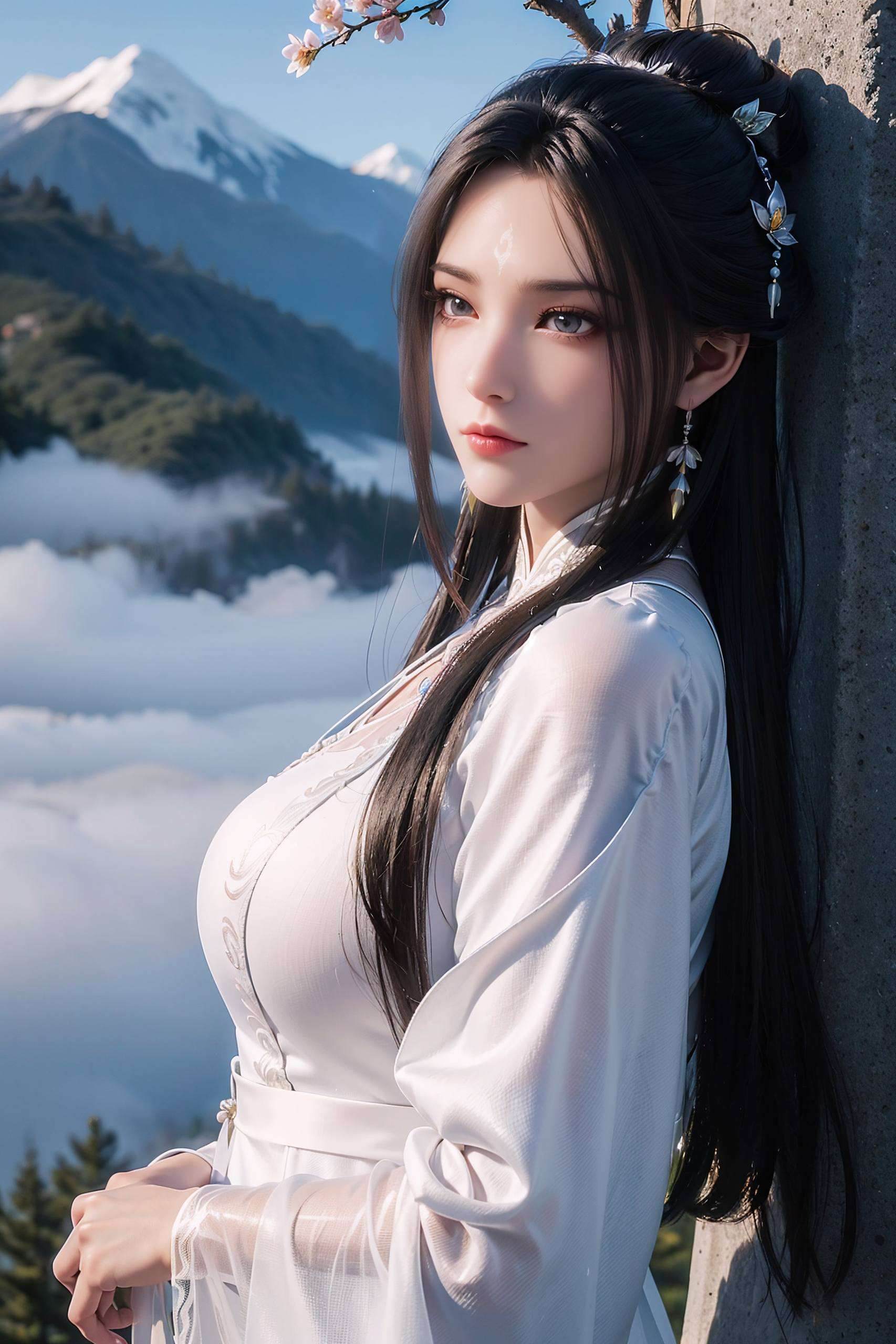 陆雪琪ai身材壁纸高清美图