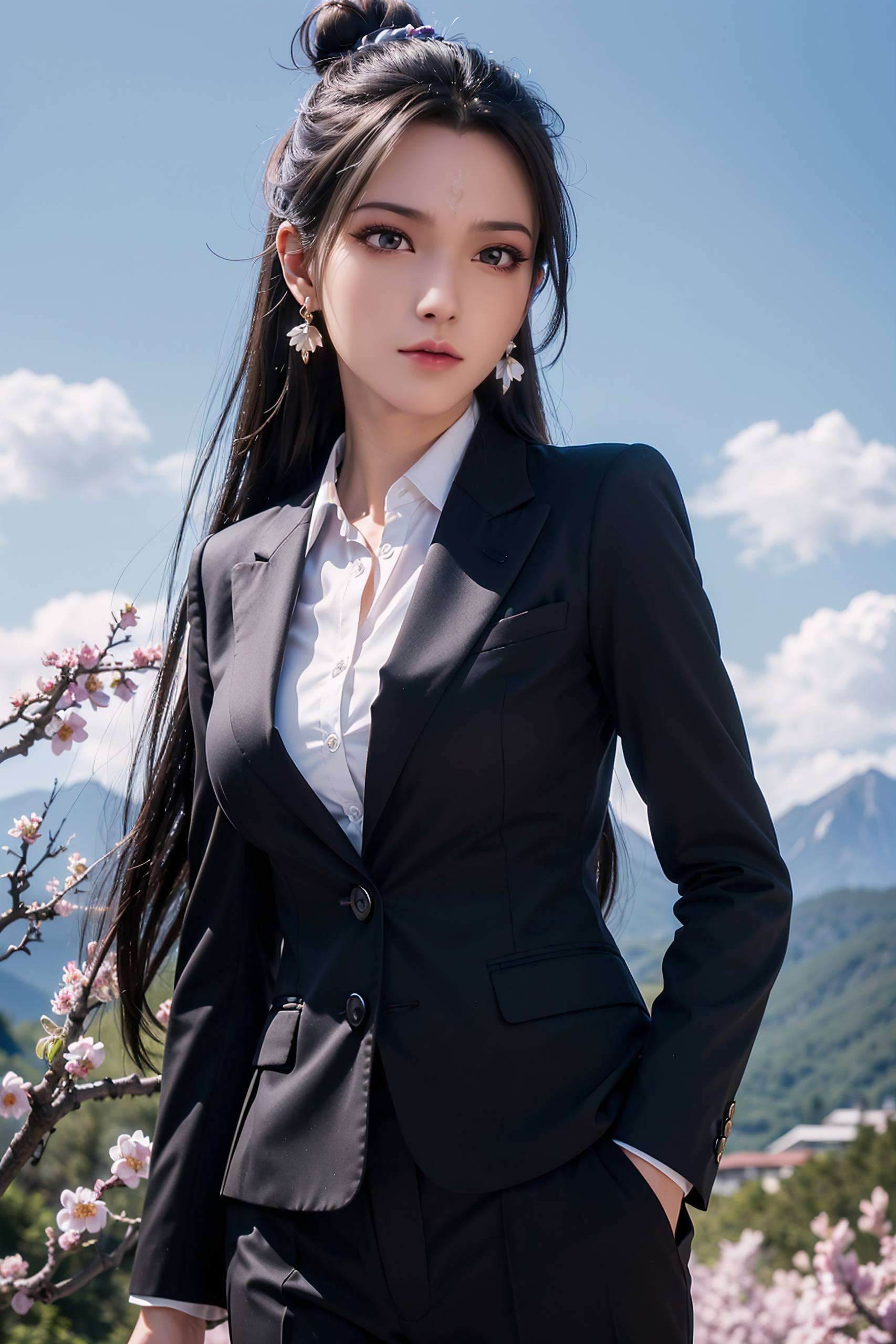 白衣女侠陆雪琪壁纸高清美图