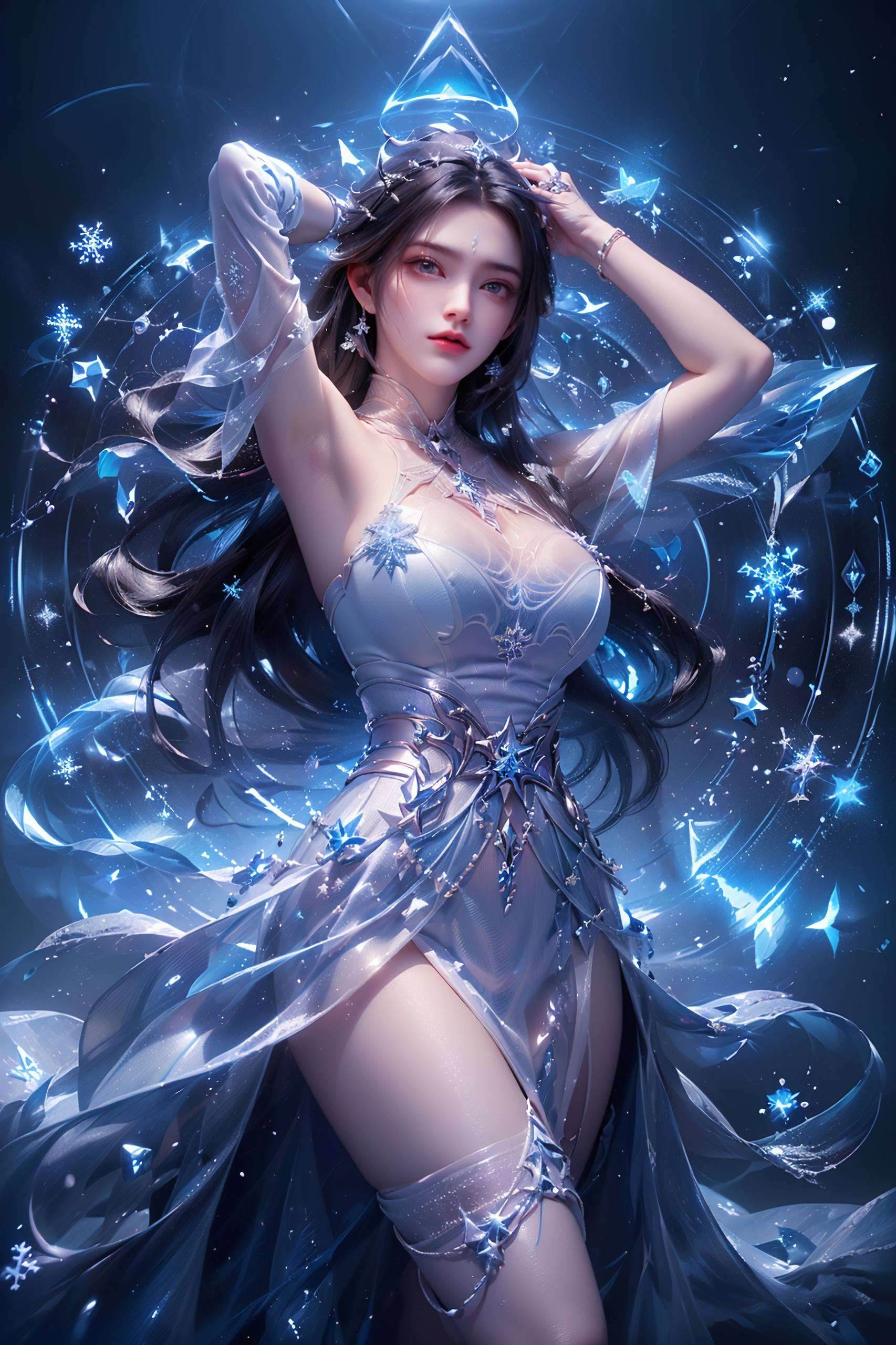 陆雪琪以剑引之壁纸高清美图