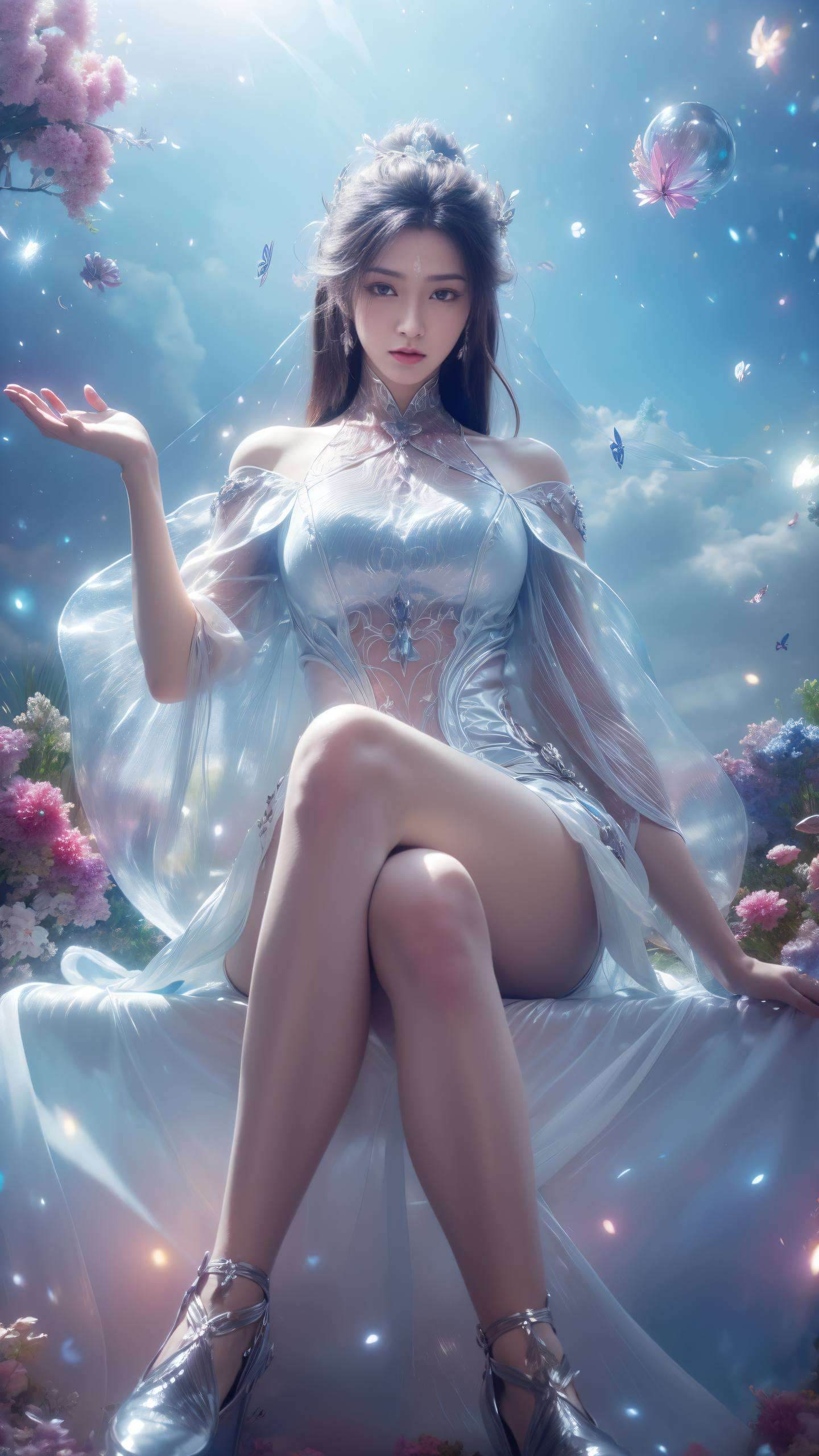 陆雪琪回眸高清壁纸高清美图