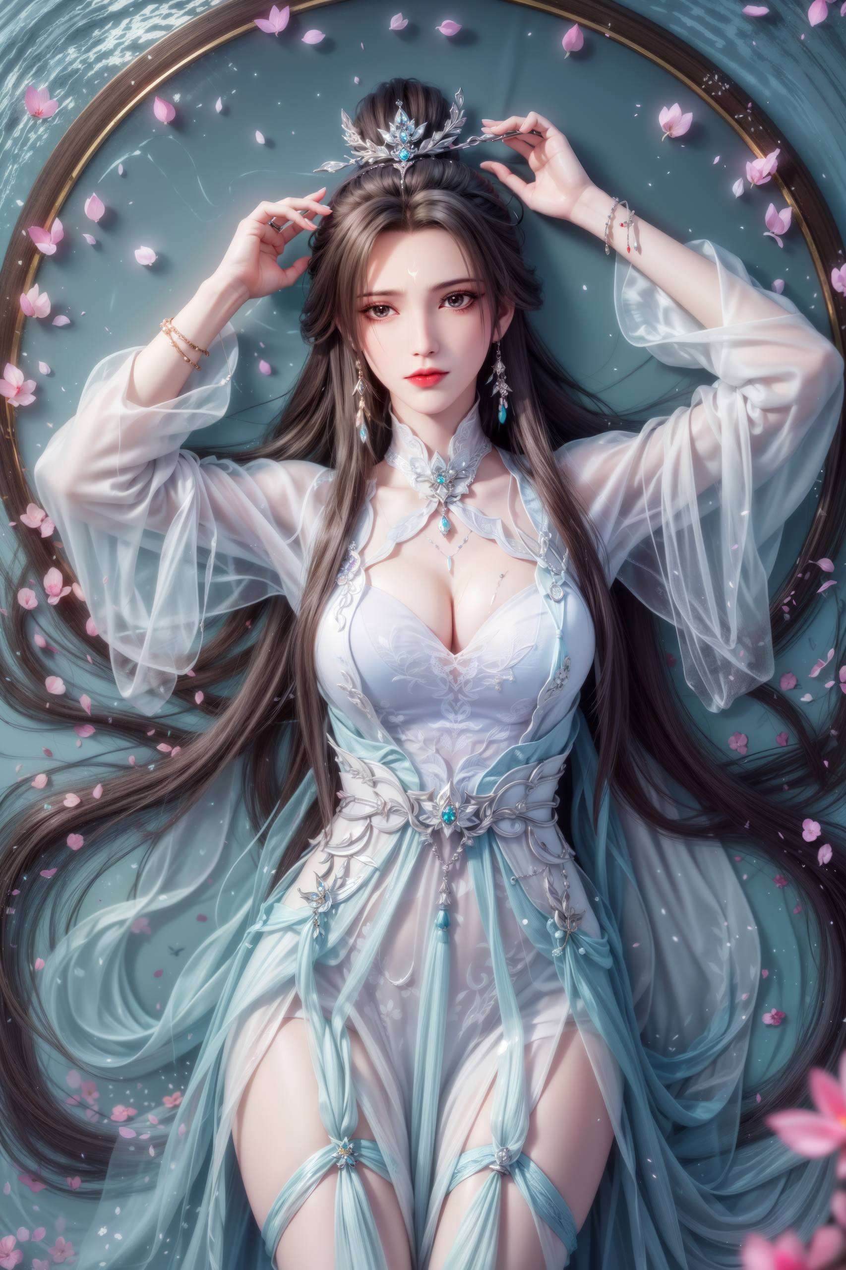 虎牙陆雪琪原画壁纸高清美图