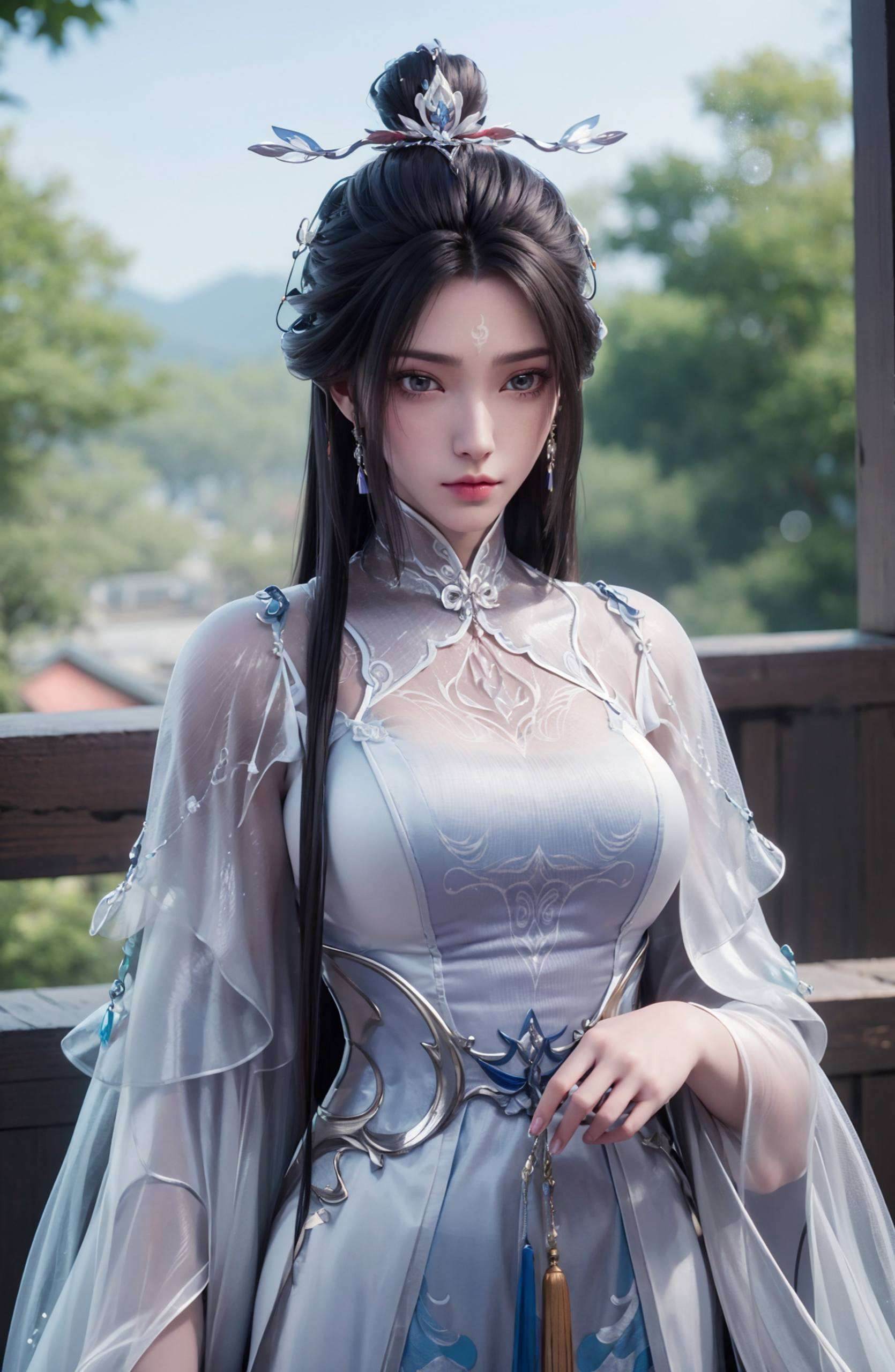 横屏壁纸陆雪琪高清美图