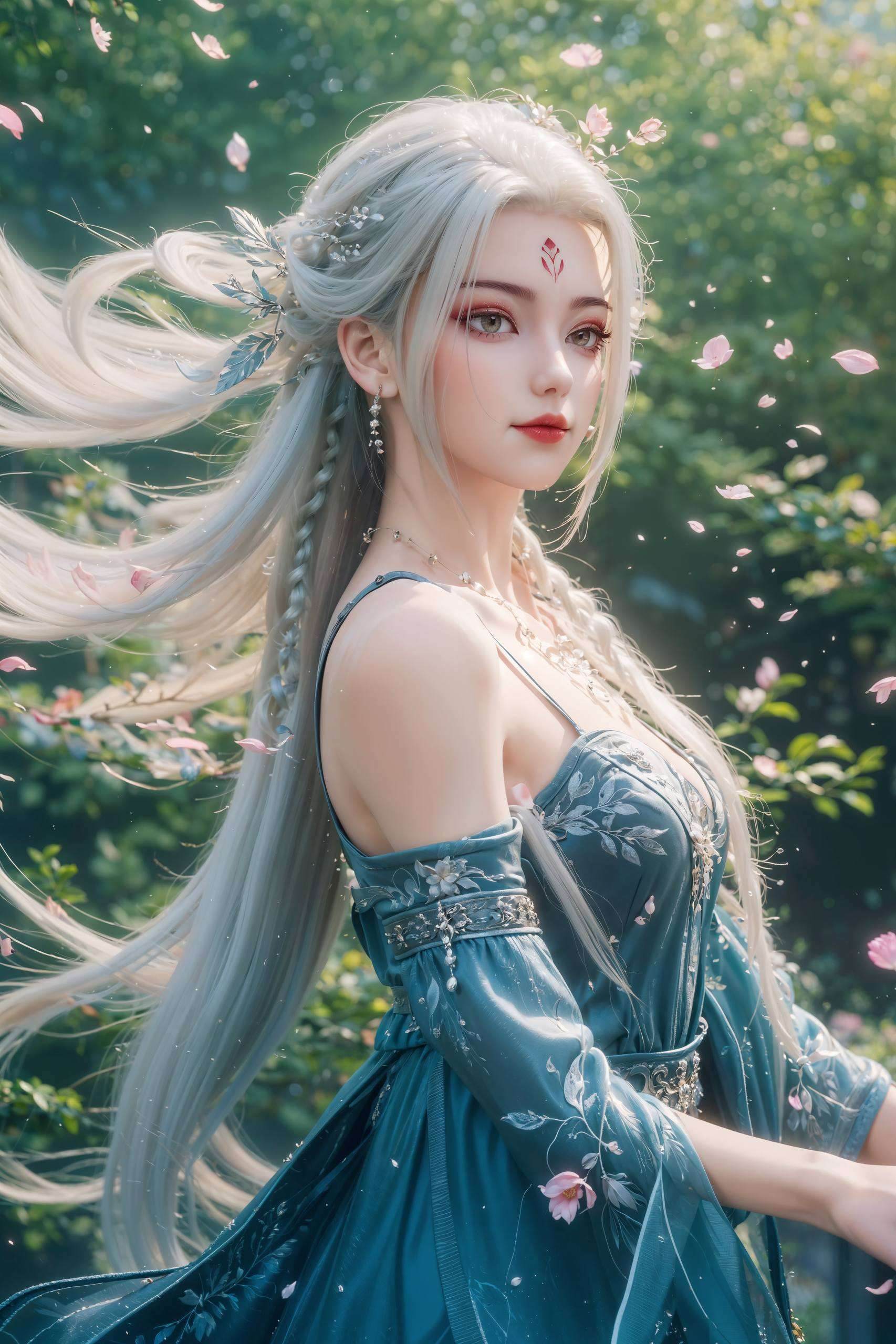 诛仙九尾狐小白壁纸图片高清美图
